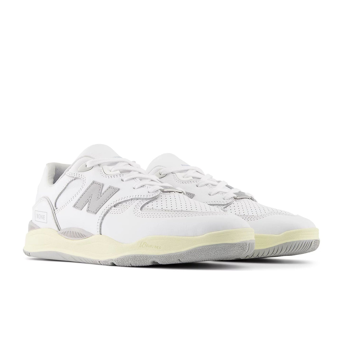 New Balance Numeric X Rone Tiago Lemos 1010, white with light grey - Tiki Room Skateboards - 2