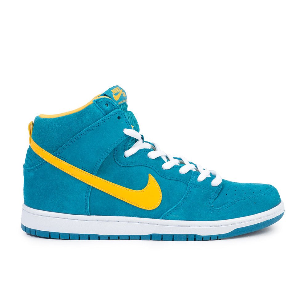 Nike Dunk High Pro SB - Tropical Teal/University Gold - Tiki Room Skateboards - 1