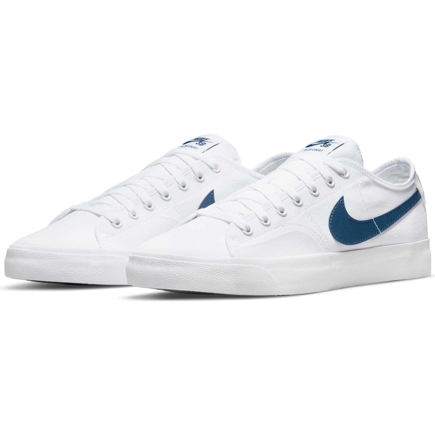 Nike SB BLZR Court, white/court blue-white-white - Tiki Room Skateboards - 3