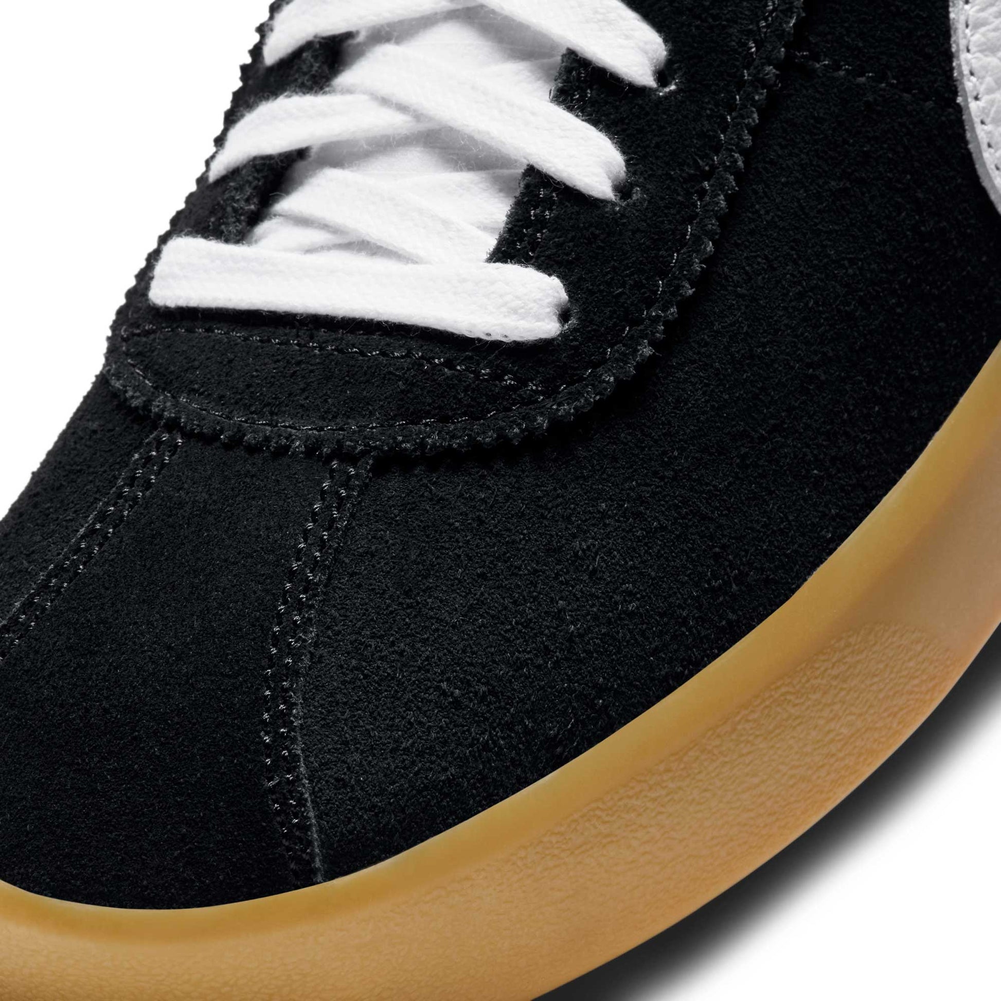 Nike SB Bruin React, black/white-black-gum light brown - Tiki Room Skateboards - 9