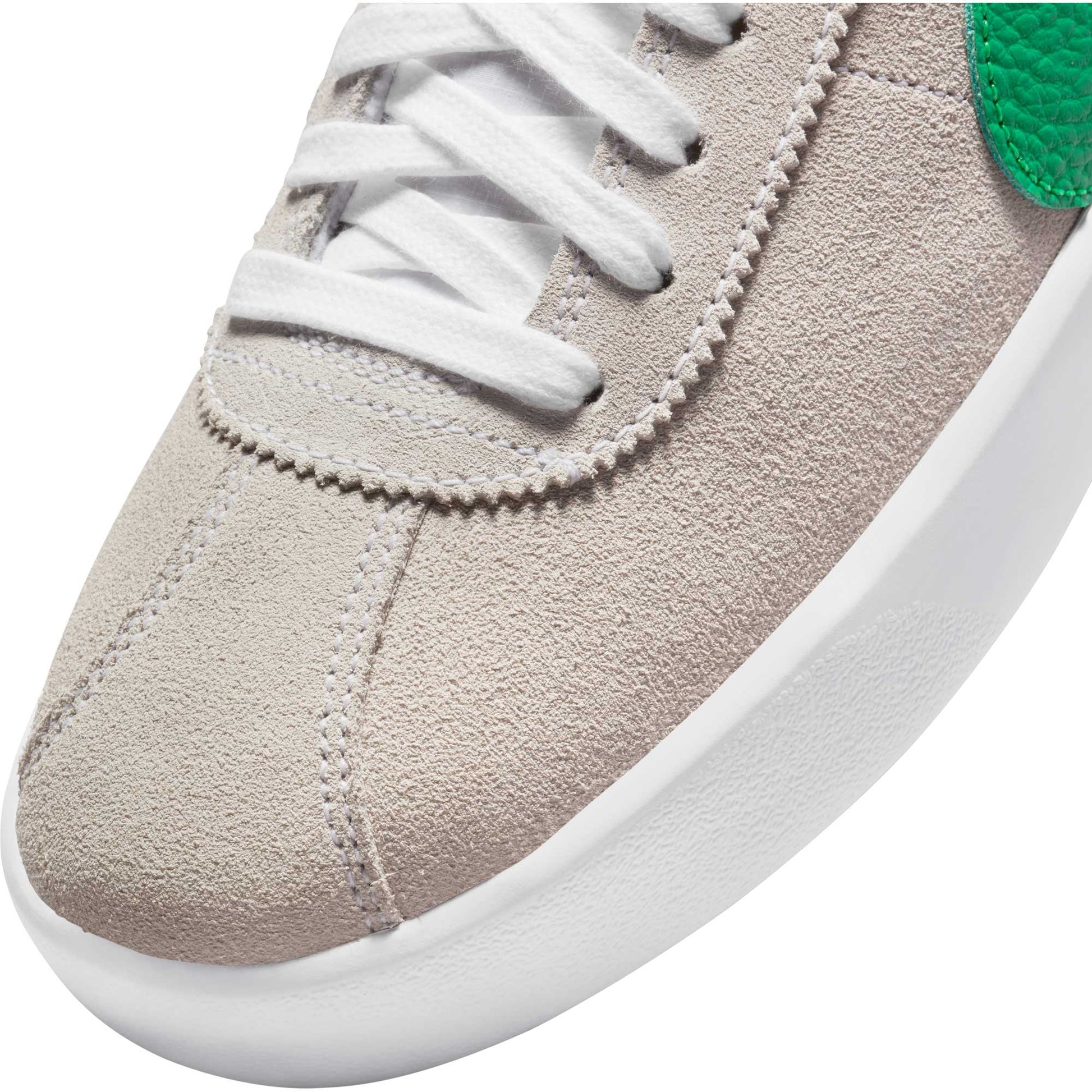 Nike SB Bruin React, white/lucky green-white-lucky green - Tiki Room Skateboards - 9