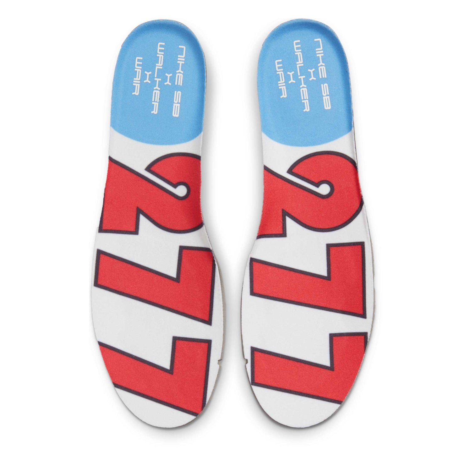 Nike SB Dunk High Pro Decon Magnus Walker, sail/blue beyond - track red - Tiki Room Skateboards - 15