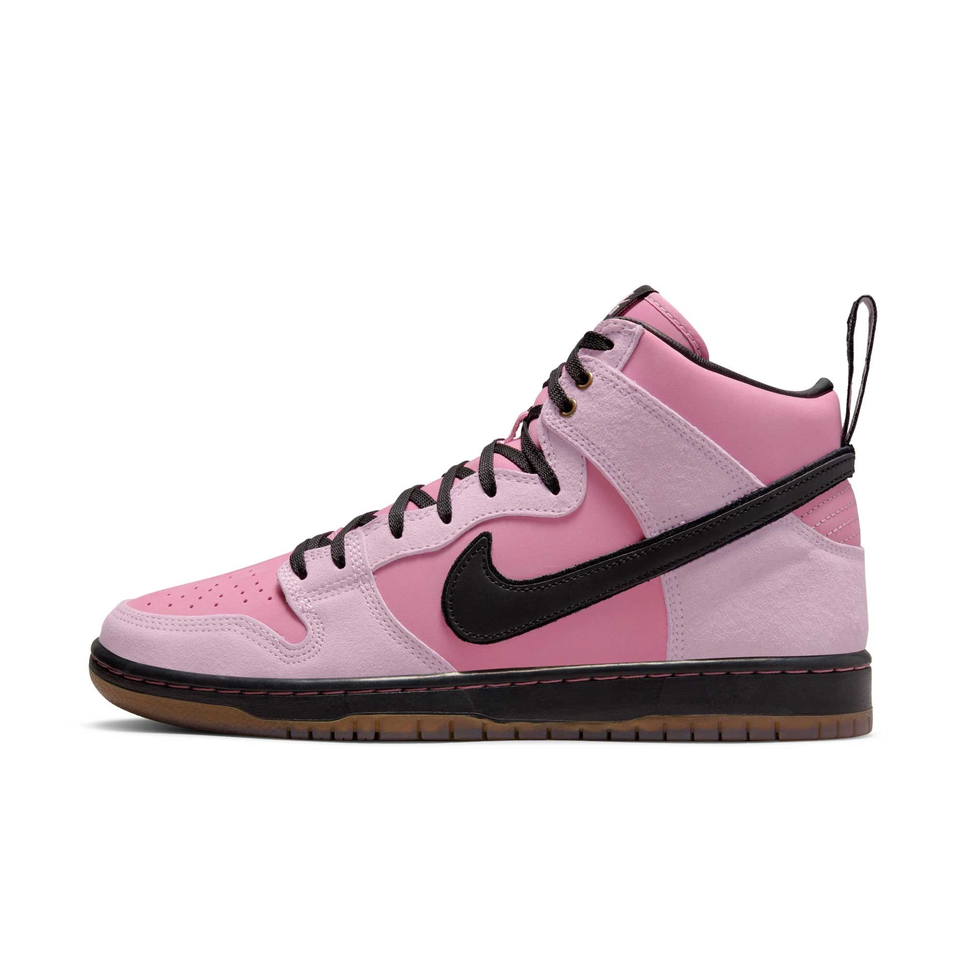 Nike SB Dunk High Pro, elemental pink/black - Tiki Room Skateboards - 5