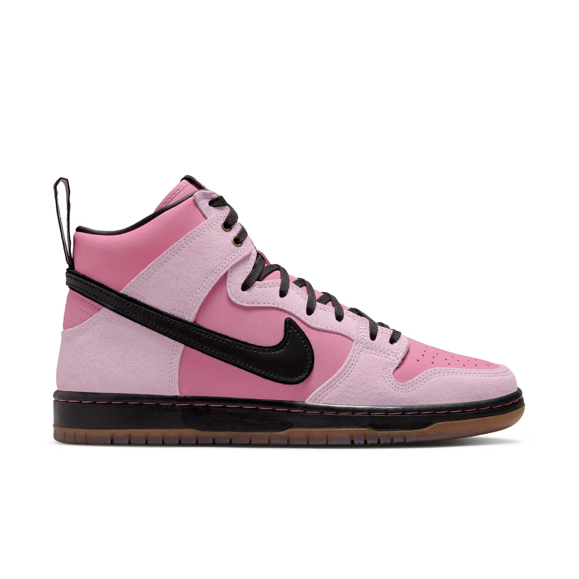 Nike SB Dunk High Pro, elemental pink/black - Tiki Room Skateboards - 7
