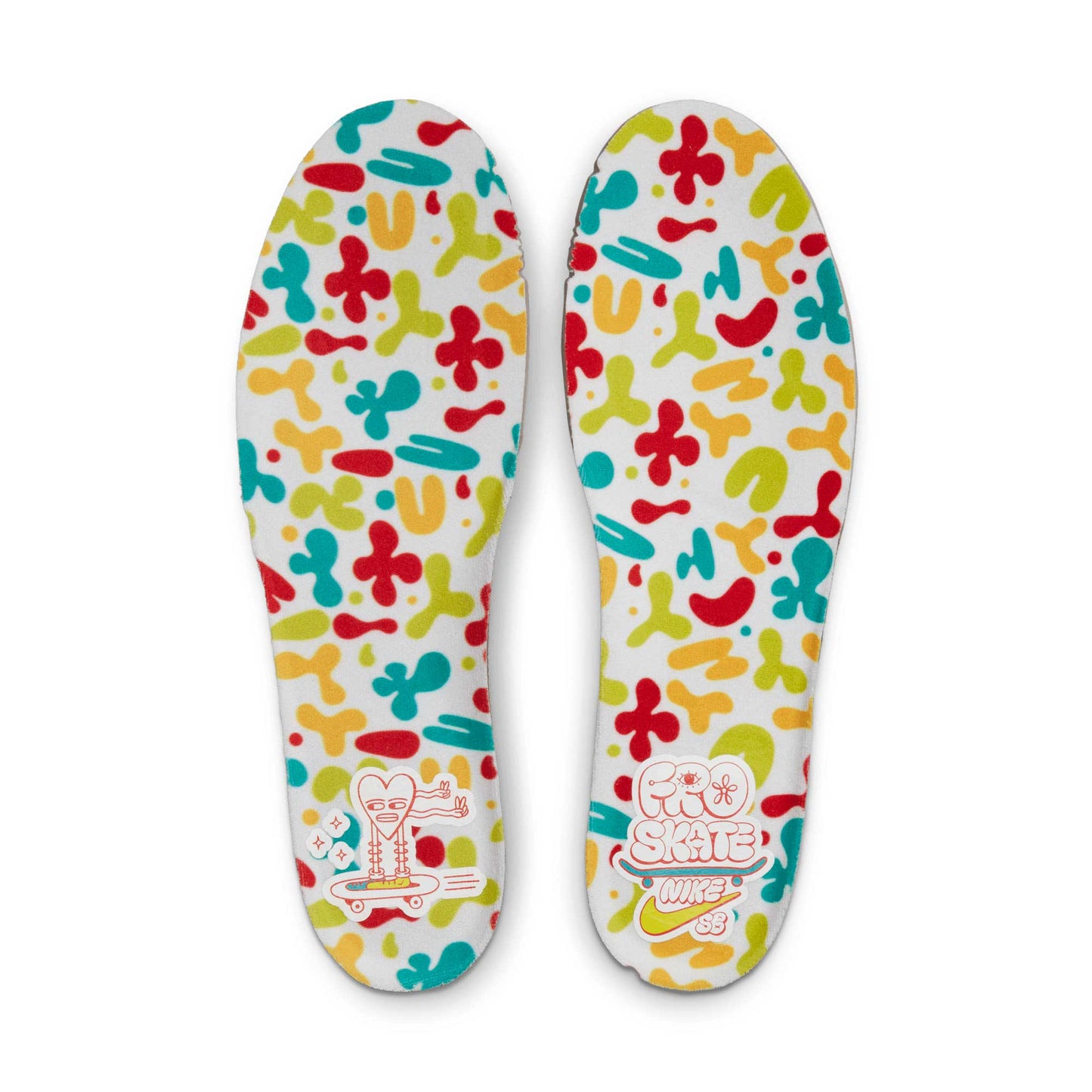 Nike SB Dunk High Pro froSkate, white/metallic gold - university red - Tiki Room Skateboards - 6
