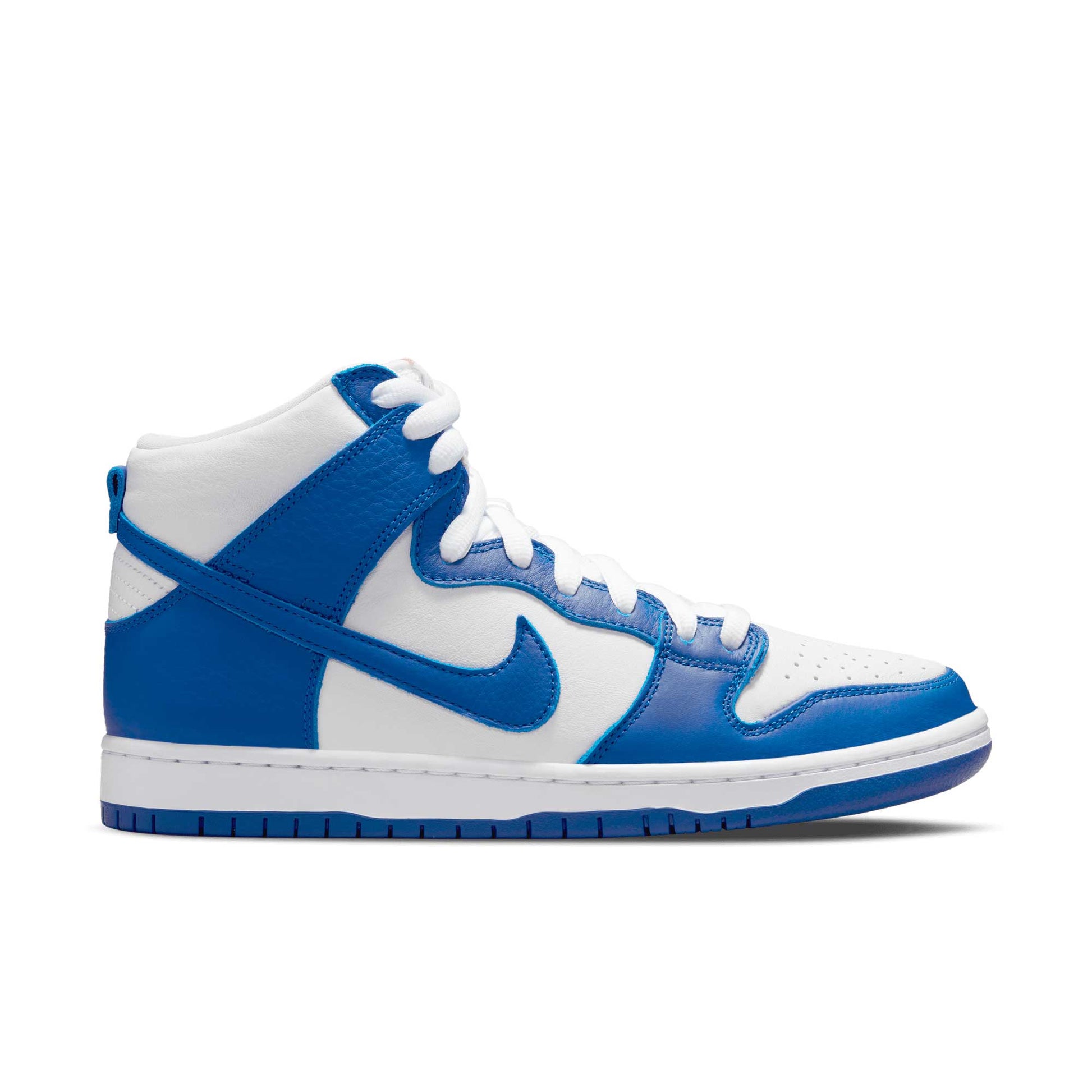 Nike SB Dunk High Pro ISO Kentucky, varsity royal/varsity royal - white - Tiki Room Skateboards - 1