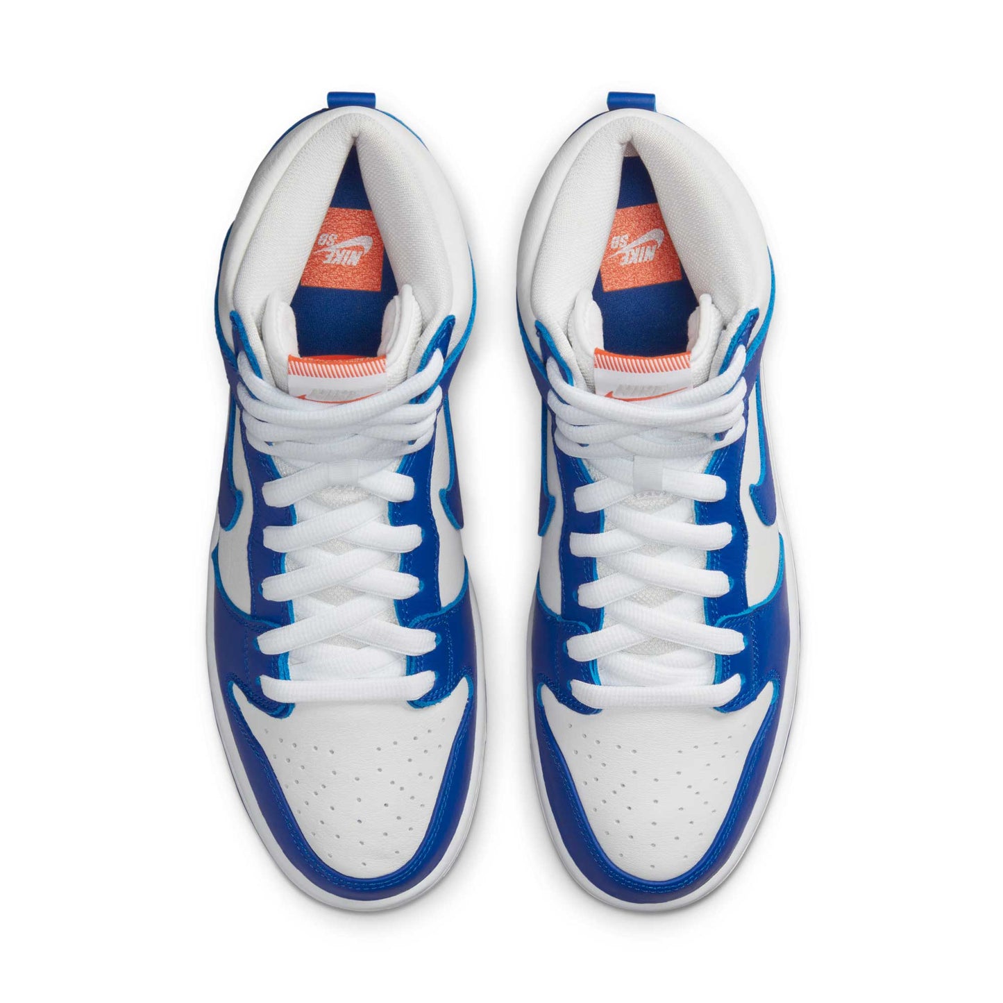 Nike SB Dunk High Pro ISO Kentucky, varsity royal/varsity royal - white - Tiki Room Skateboards - 4