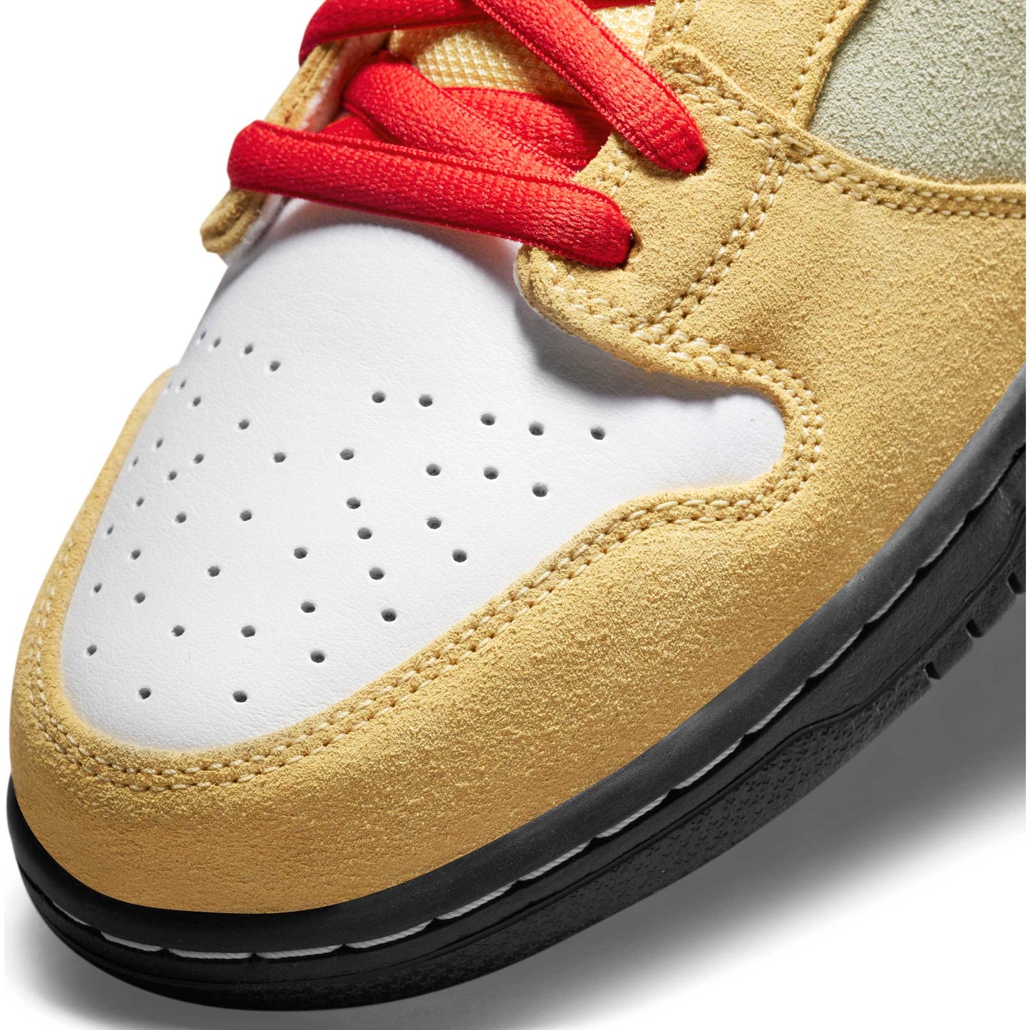 Nike SB Dunk High Pro Kebab, topaz gold/chile red - fauna brown - white - Tiki Room Skateboards - 11