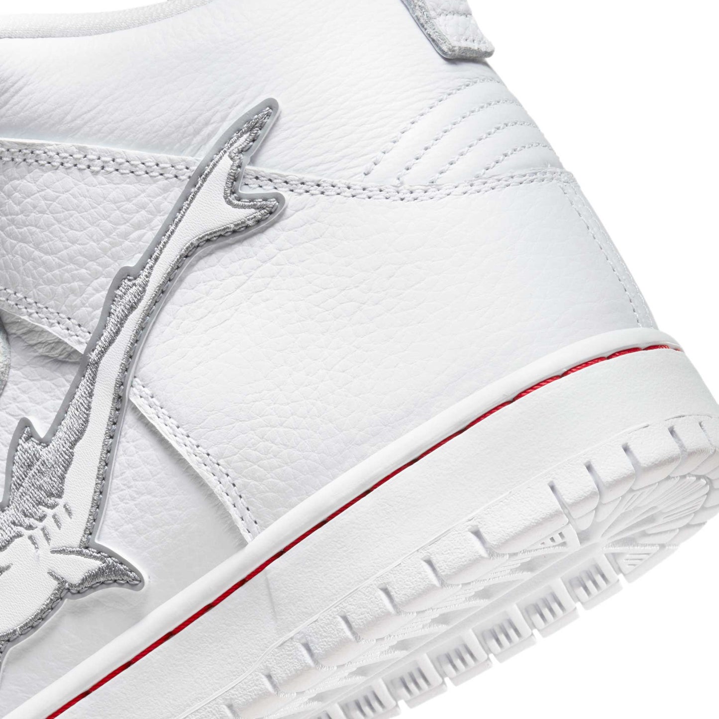 Nike SB Dunk High Pro Oski, white/cool grey - white - white - Tiki Room Skateboards - 12