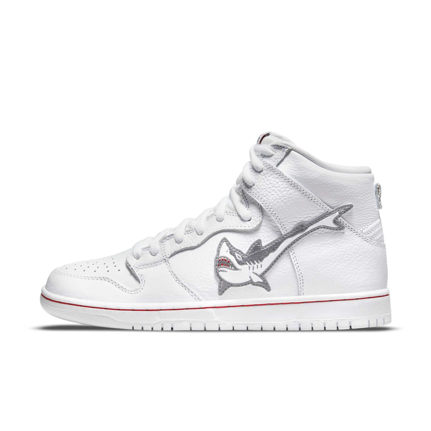 Nike SB Dunk High Pro Oski, white/cool grey - white - white - Tiki Room Skateboards - 6