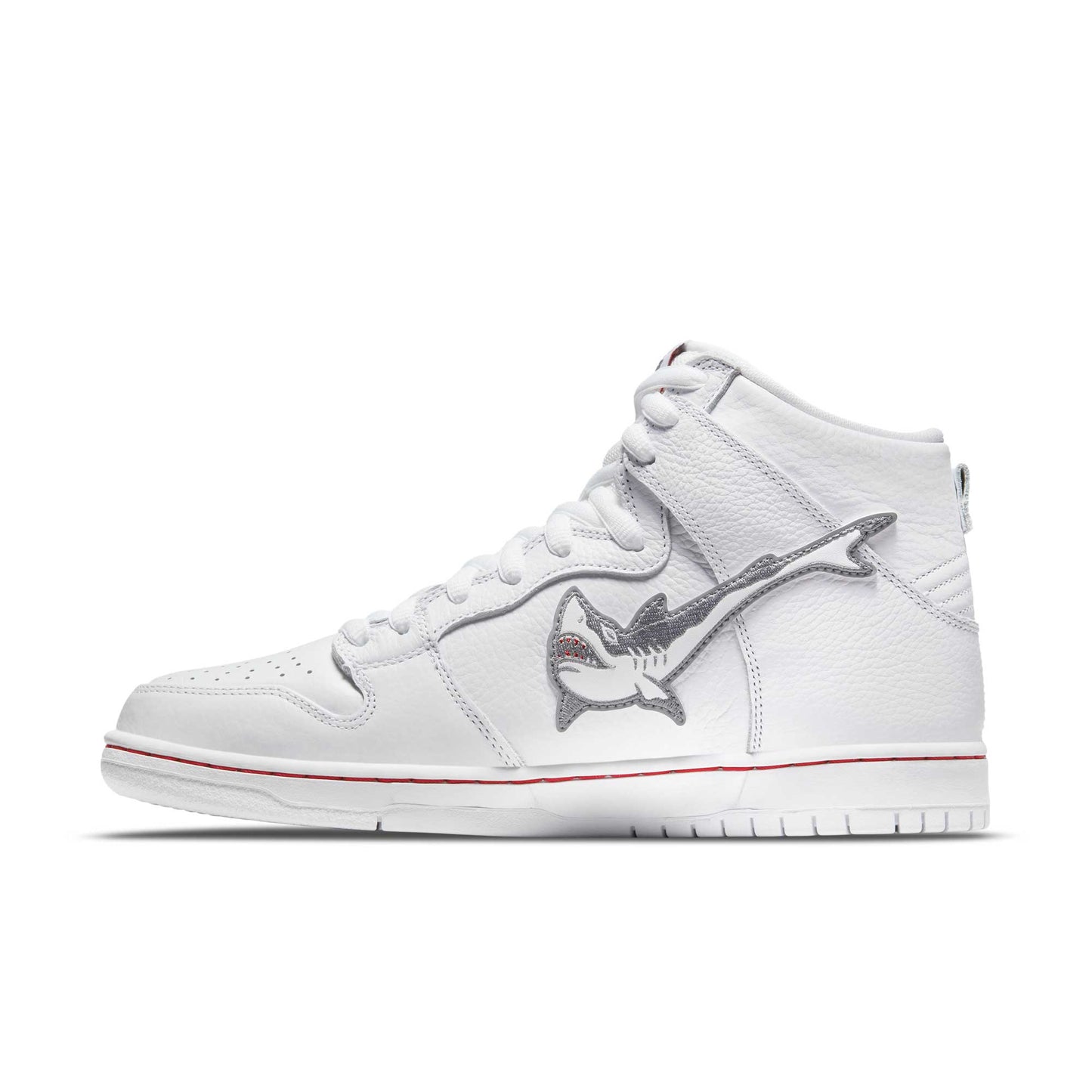 Nike SB Dunk High Pro Oski, white/cool grey - white - white - Tiki Room Skateboards - 7