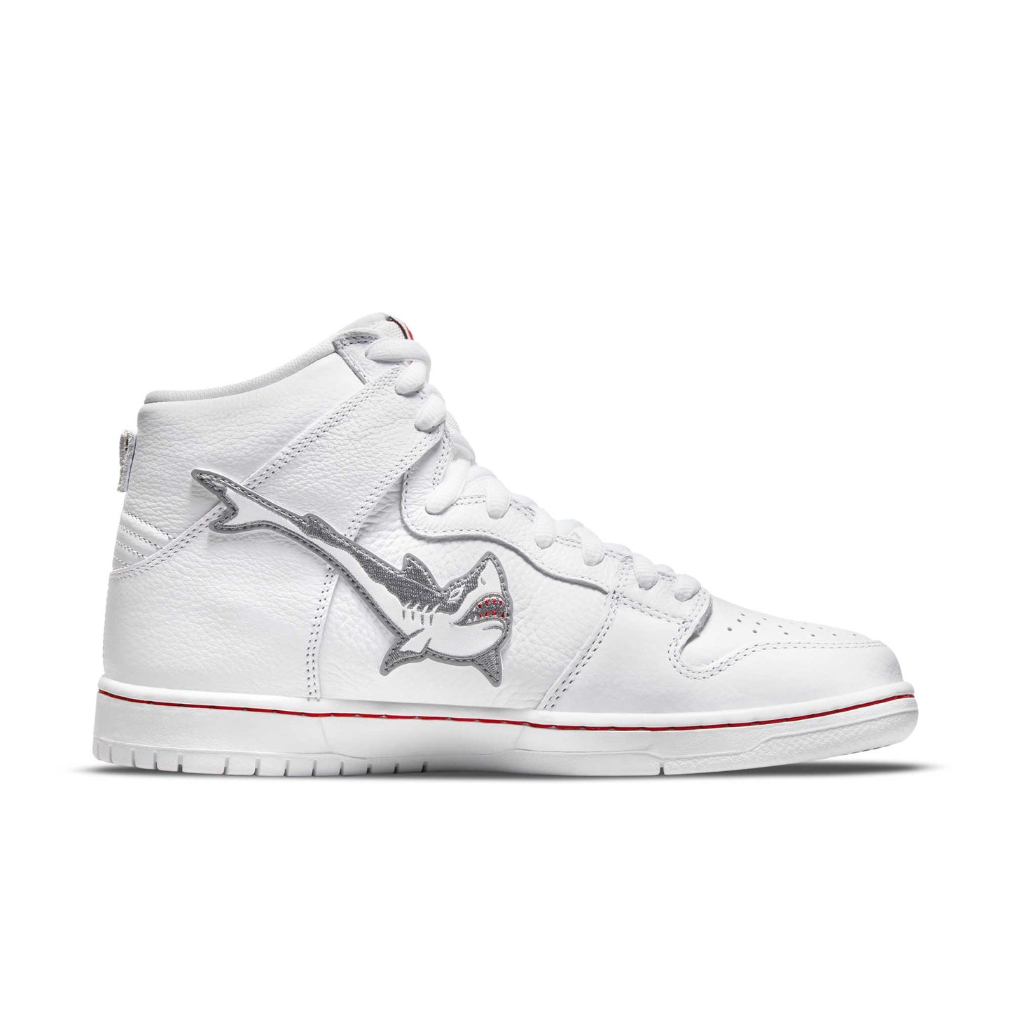 Nike SB Dunk High Pro Oski, white/cool grey - white - white - Tiki Room Skateboards - 9