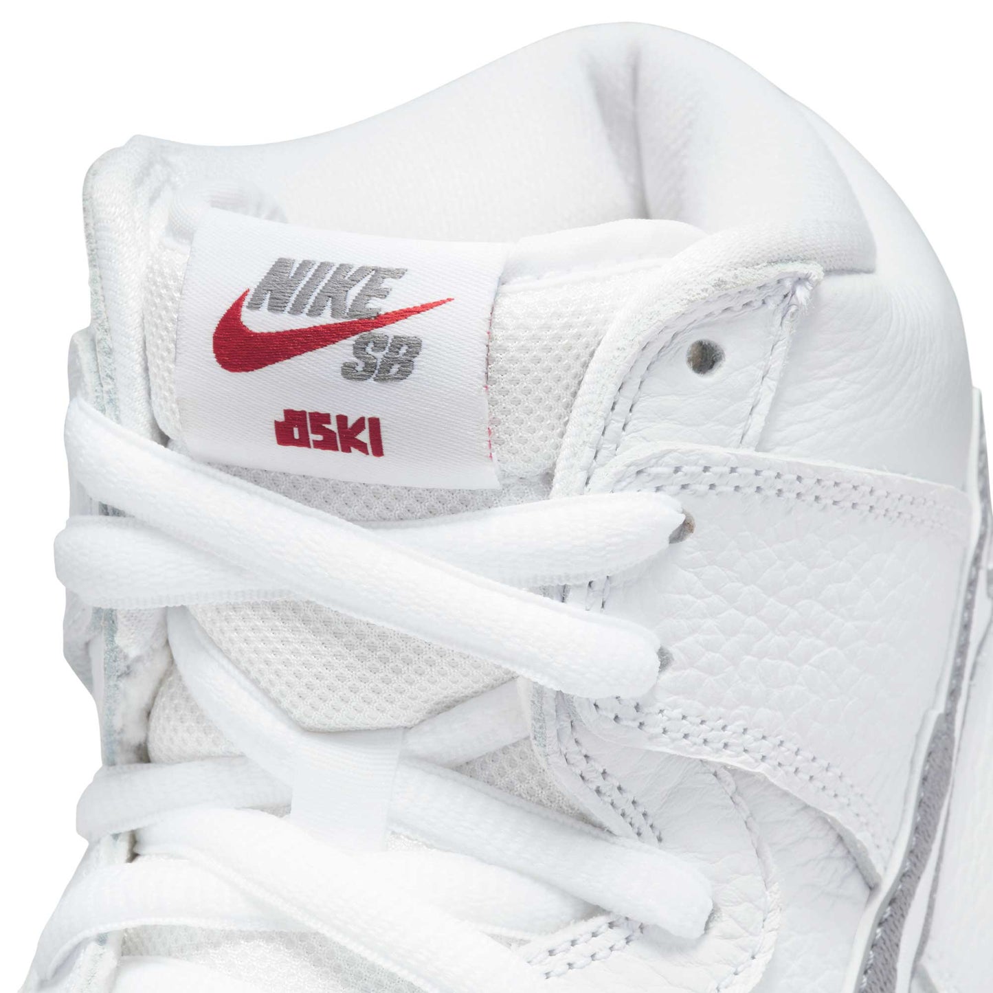 Nike SB Dunk High Pro Oski, white/cool grey - white - white - Tiki Room Skateboards - 13