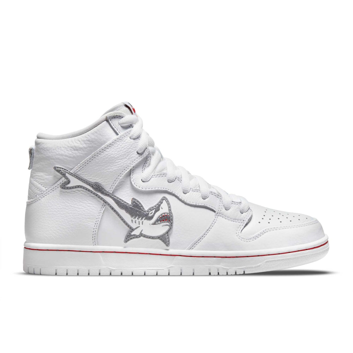 Nike SB Dunk High Pro Oski, white/cool grey - white - white - Tiki Room Skateboards - 8