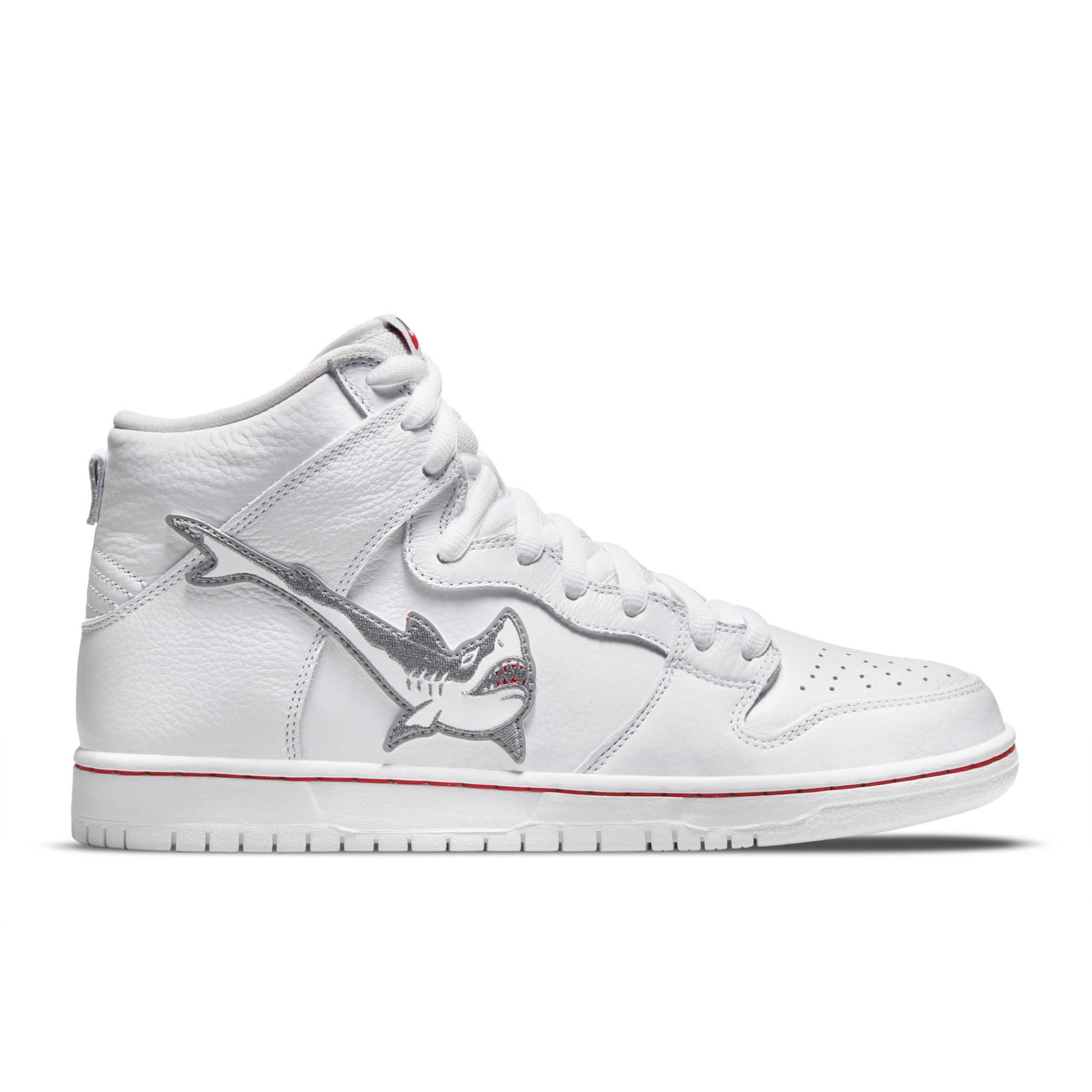 Nike SB Dunk High Pro Oski, white/cool grey - white - white - Tiki Room Skateboards - 8