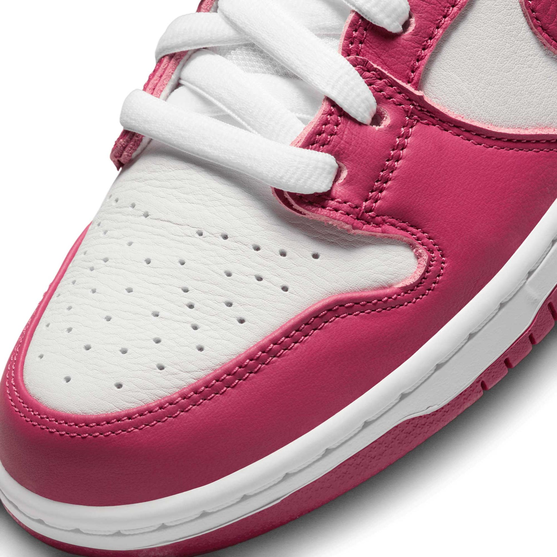 Nike SB Dunk High Pro, sweet beet/sweet beet - white - sweet beet - Tiki Room Skateboards - 9
