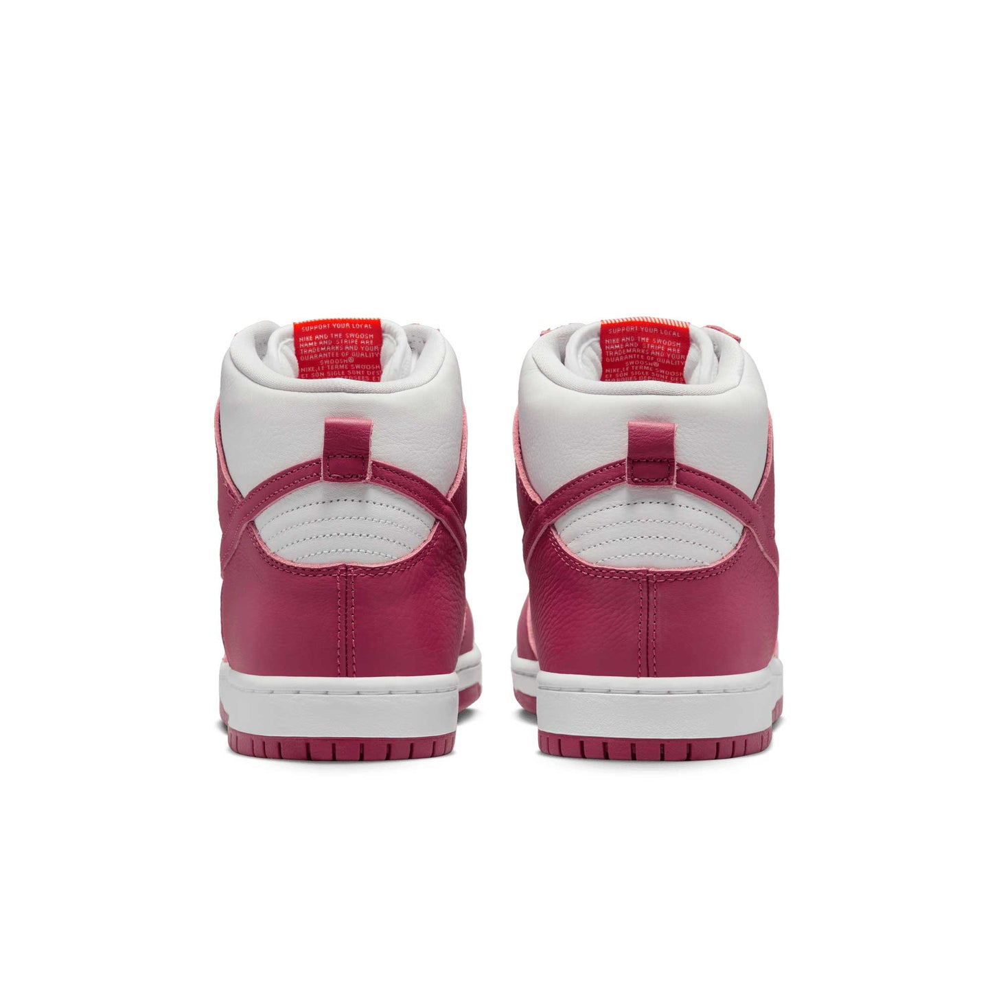 Nike SB Dunk High Pro, sweet beet/sweet beet - white - sweet beet - Tiki Room Skateboards - 4