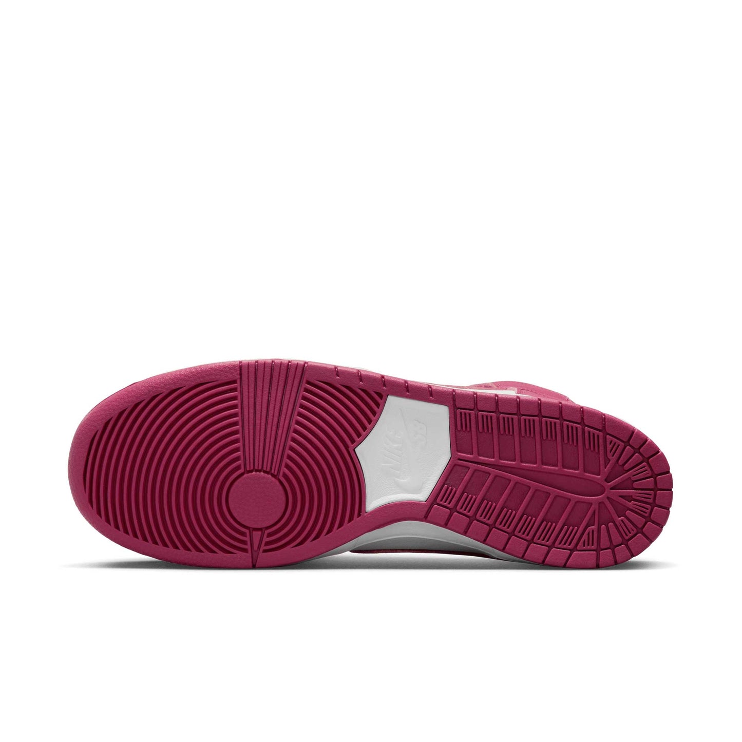 Nike SB Dunk High Pro, sweet beet/sweet beet - white - sweet beet - Tiki Room Skateboards - 8