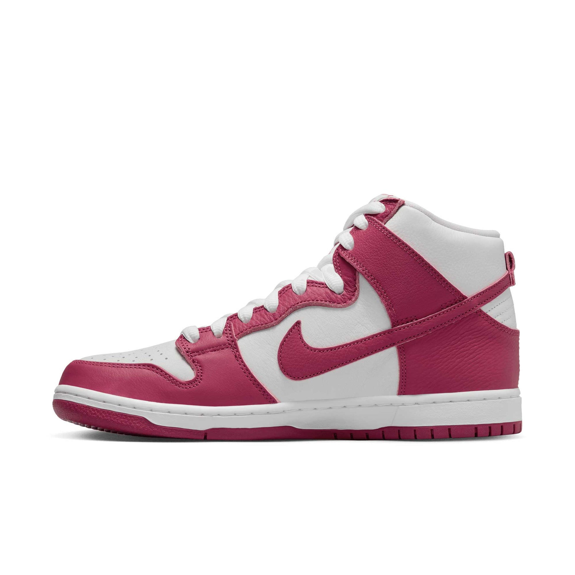 Nike SB Dunk High Pro, sweet beet/sweet beet - white - sweet beet - Tiki Room Skateboards - 6