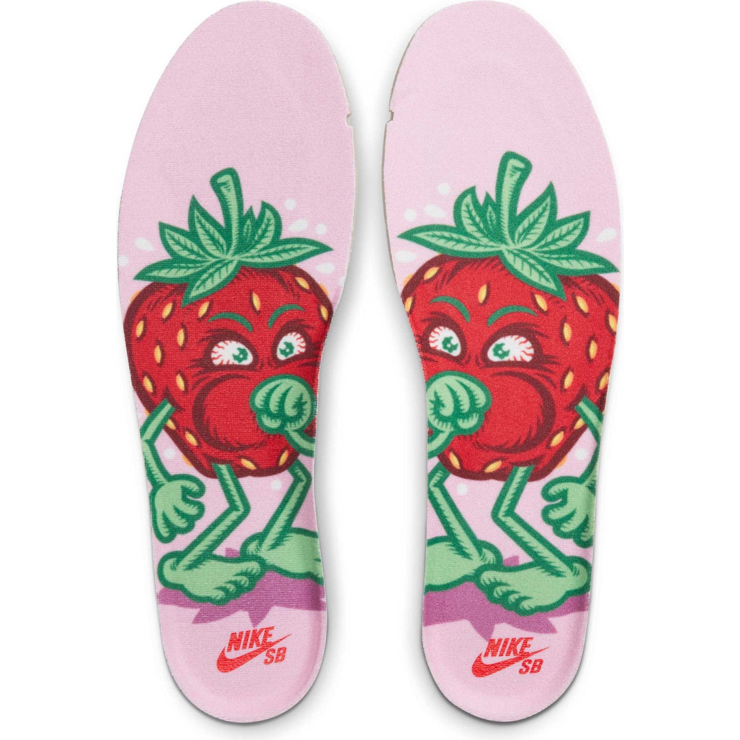 Nike SB Dunk High Pro, university red/spinach green - magic ember - Tiki Room Skateboards - 5