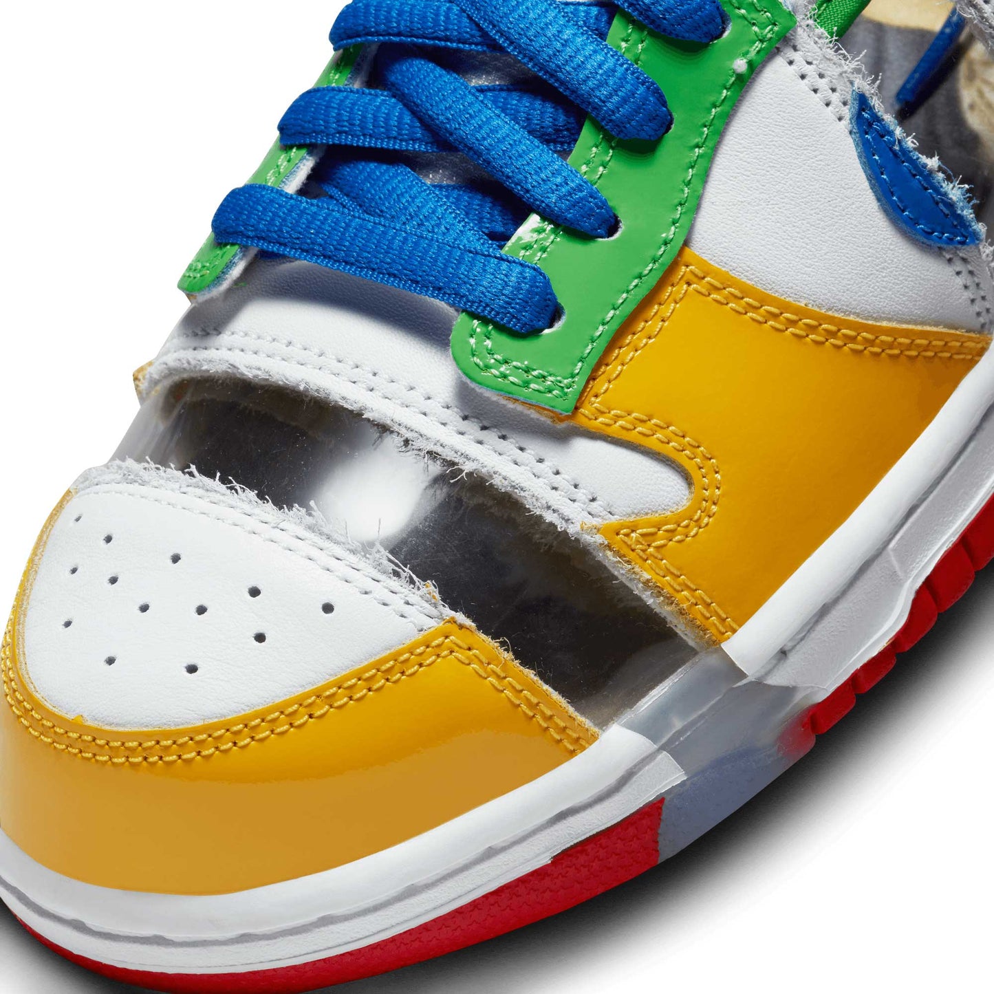 Nike SB Dunk Low OG Ebay, white/hyper royal - mean green - Tiki Room Skateboards - 10