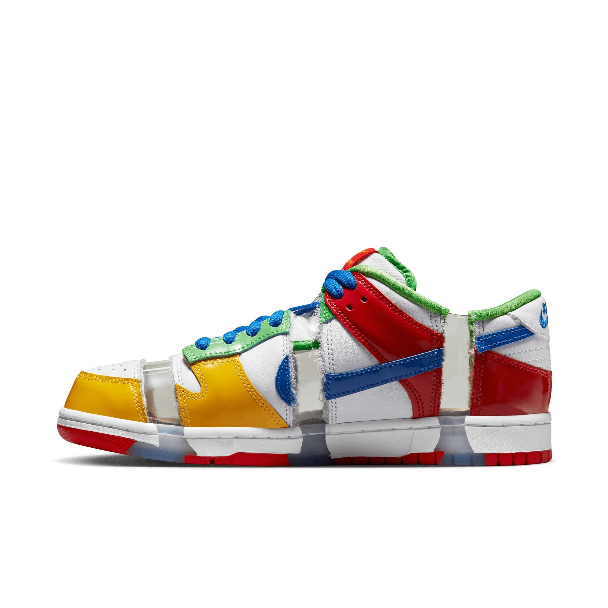 Nike SB Dunk Low OG Ebay, white/hyper royal - mean green - Tiki Room Skateboards - 7