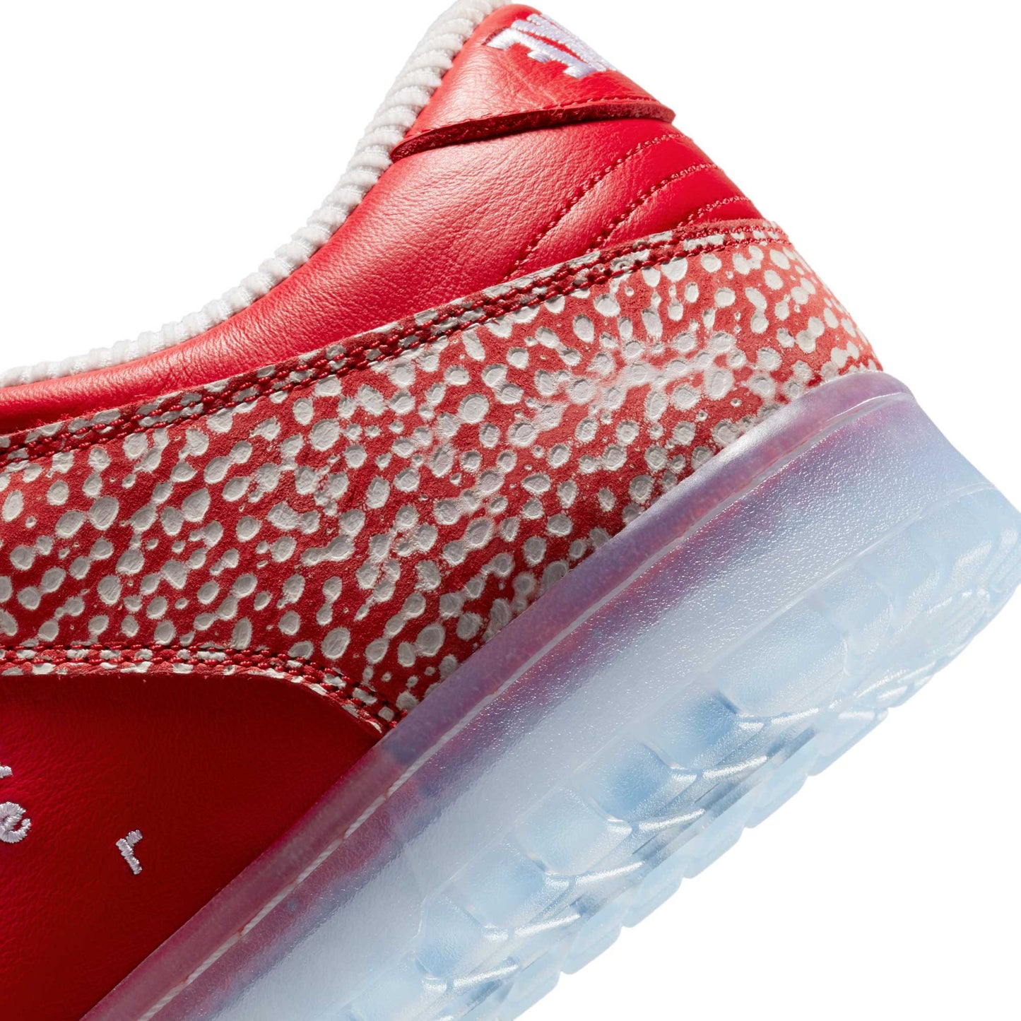 Nike SB Dunk Low OG QS Stingwater, chile red/clear - white - sail - Tiki Room Skateboards - 13