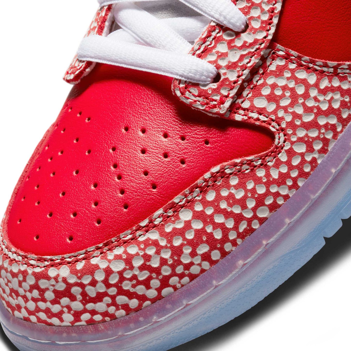 Nike SB Dunk Low OG QS Stingwater, chile red/clear - white - sail - Tiki Room Skateboards - 12