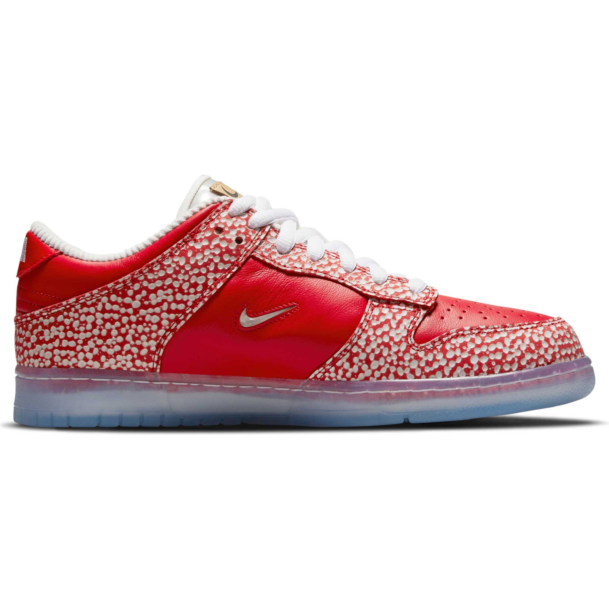 Nike SB Dunk Low OG QS Stingwater, chile red/clear - white - sail - Tiki Room Skateboards - 10