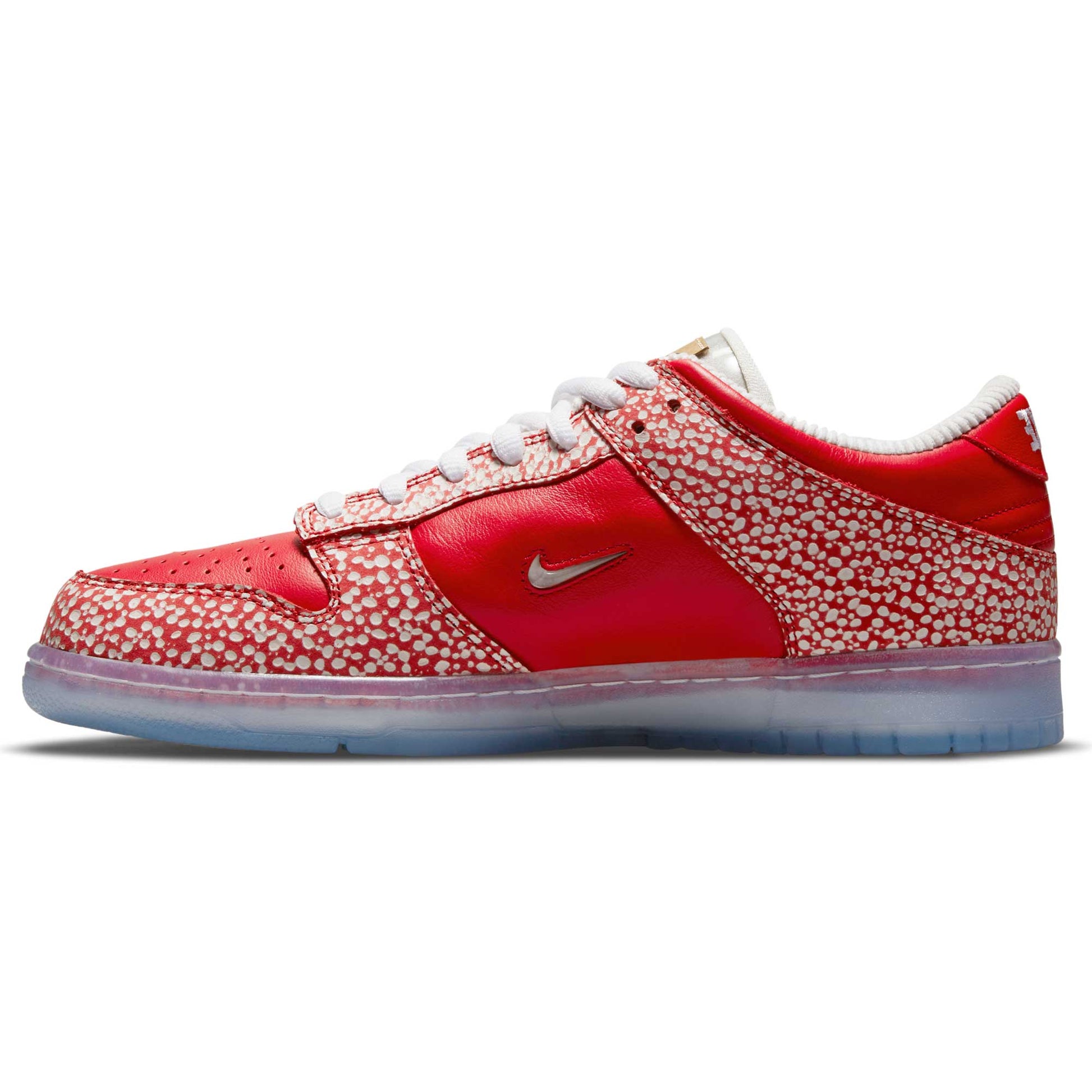 Nike SB Dunk Low OG QS Stingwater, chile red/clear - white - sail - Tiki Room Skateboards - 9