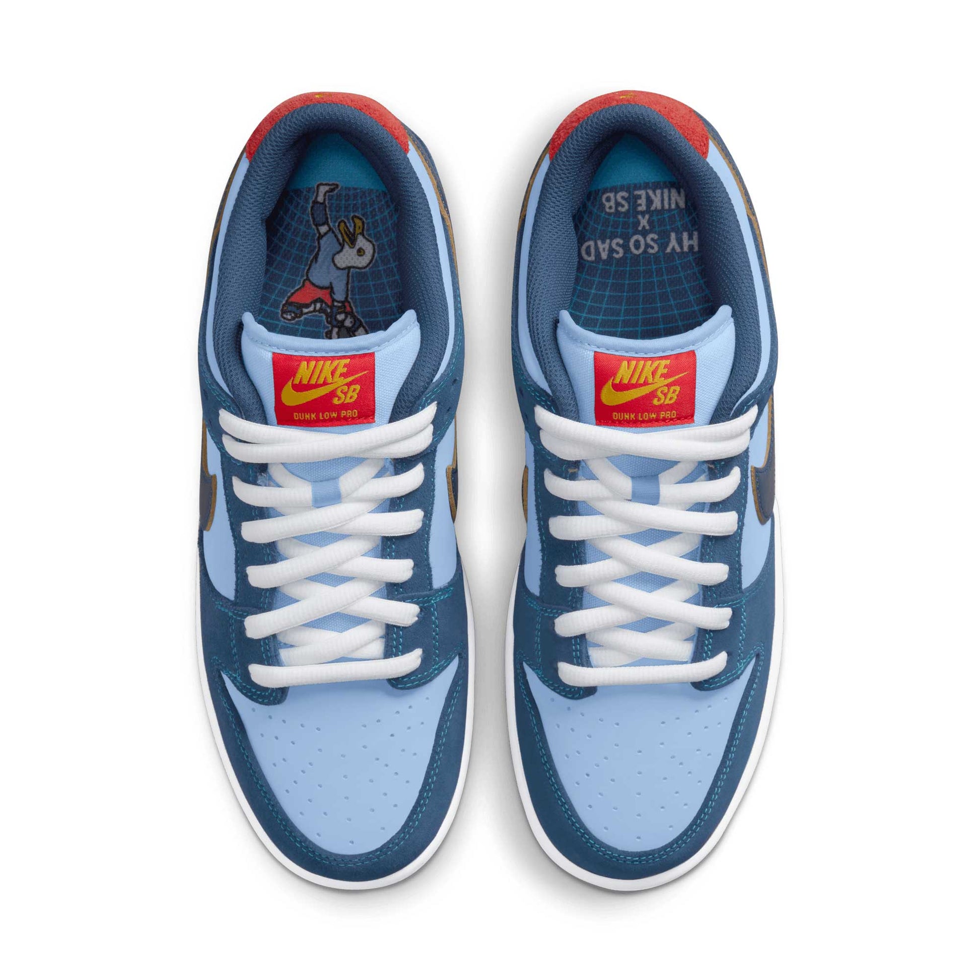 Nike SB Dunk Low Prm, coastal blue/coastal blue - light blue - Tiki Room Skateboards - 3