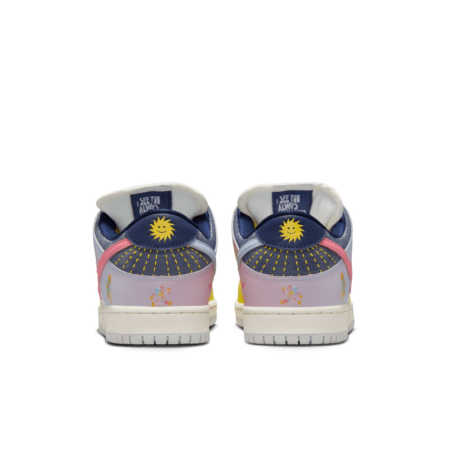 Nike SB Dunk Low Pro Be True, multi - color/pink gaze - sail - Tiki Room Skateboards - 4