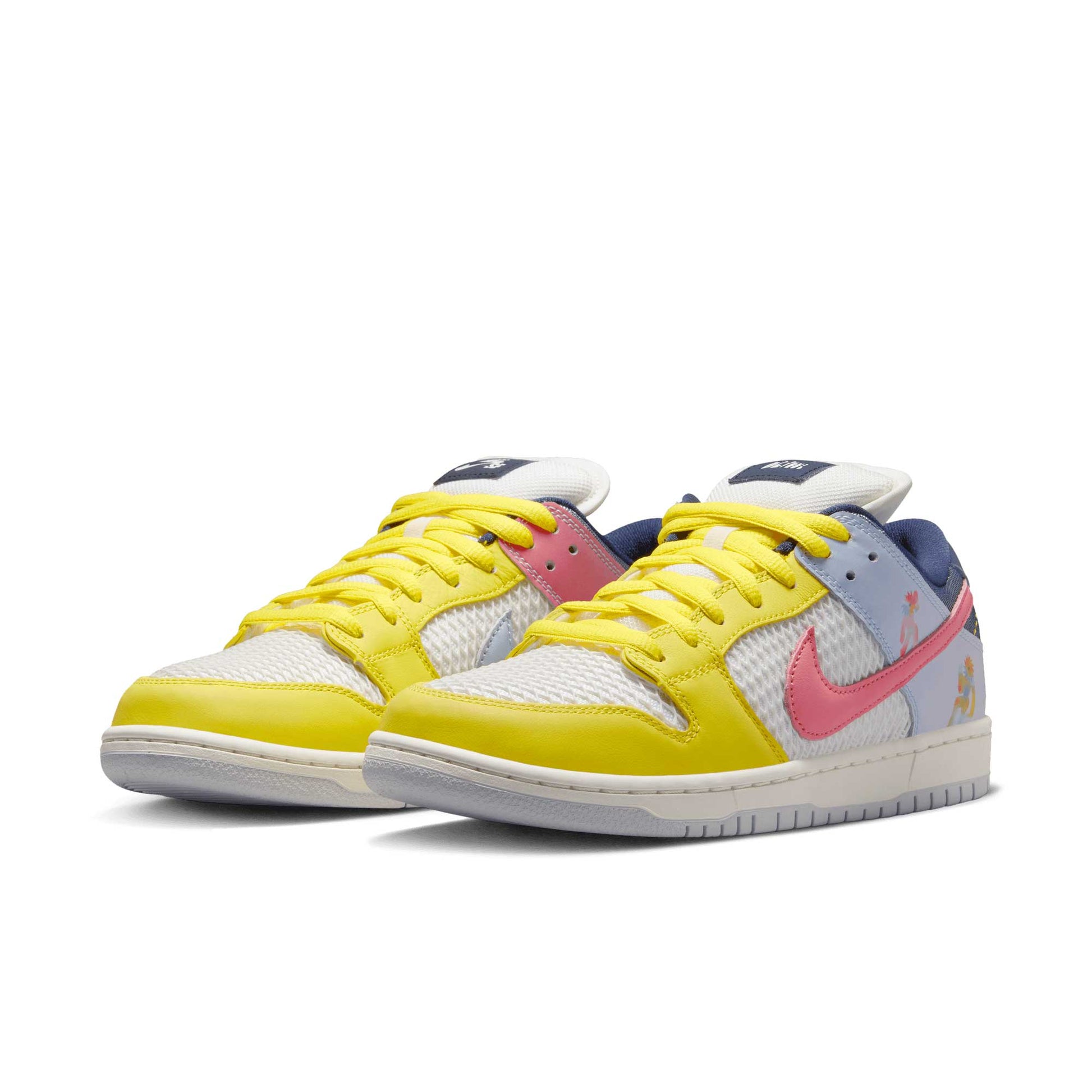 Nike SB Dunk Low Pro Be True, multi - color/pink gaze - sail - Tiki Room Skateboards - 2