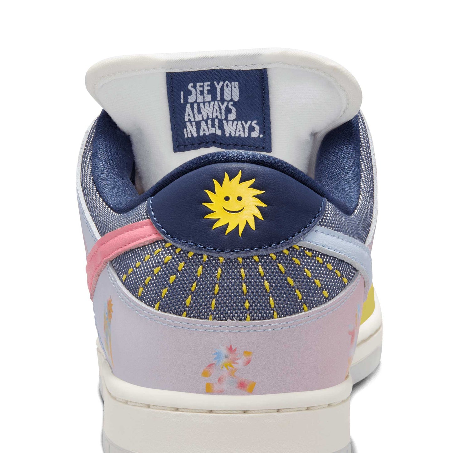 Nike SB Dunk Low Pro Be True, multi - color/pink gaze - sail - Tiki Room Skateboards - 13