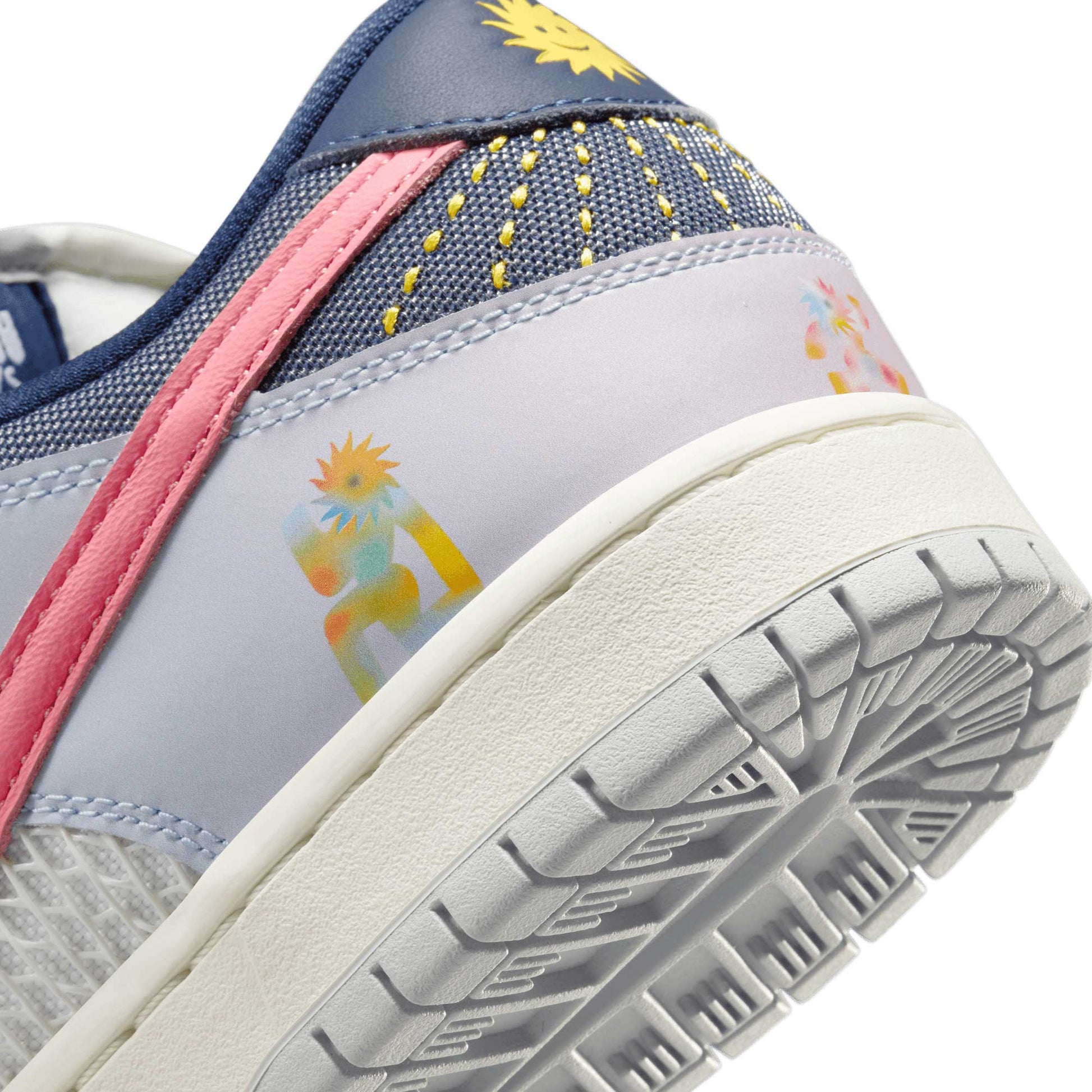 Nike SB Dunk Low Pro Be True, multi - color/pink gaze - sail - Tiki Room Skateboards - 12