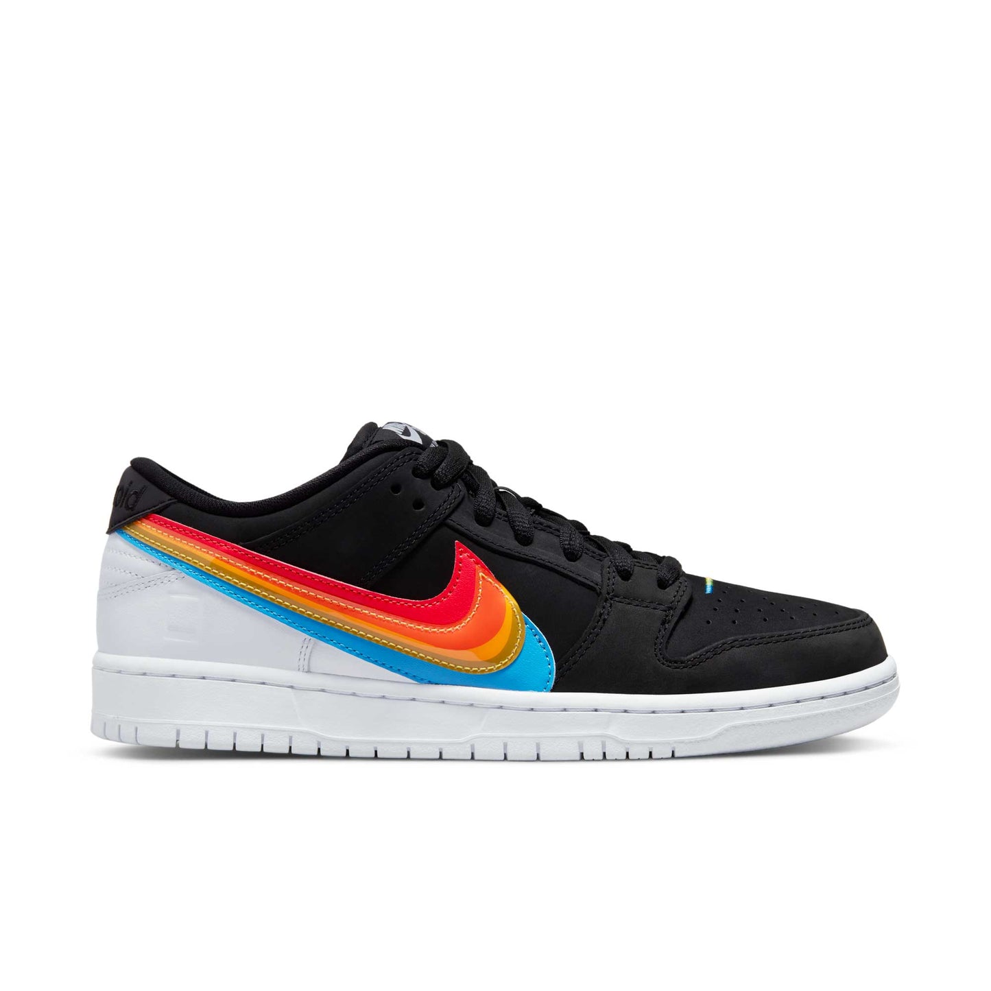 Nike SB Dunk Low Pro, black/black - white - Tiki Room Skateboards - 10