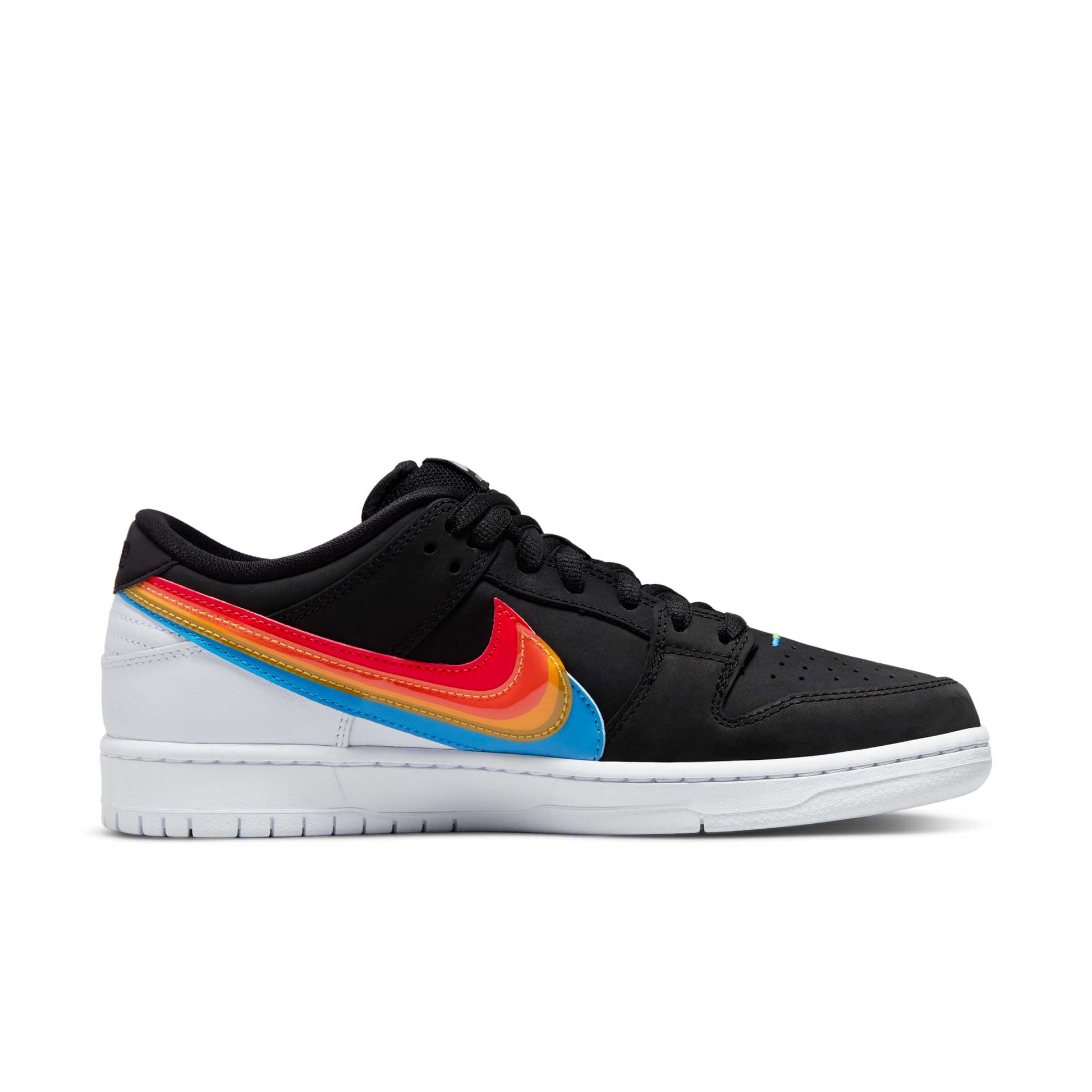 Nike SB Dunk Low Pro, black/black - white - Tiki Room Skateboards - 11