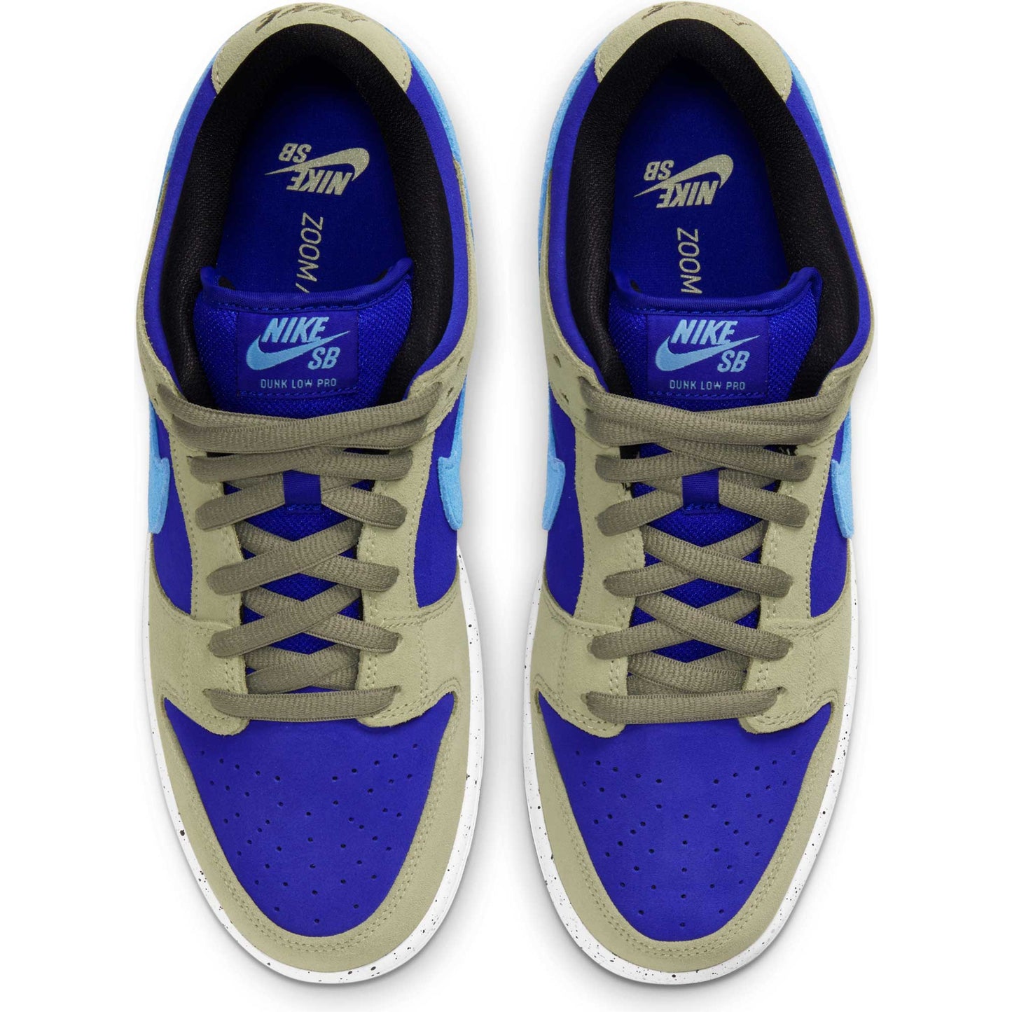 Nike SB Dunk Low Pro, celadon/coast - concord - black - Tiki Room Skateboards - 5