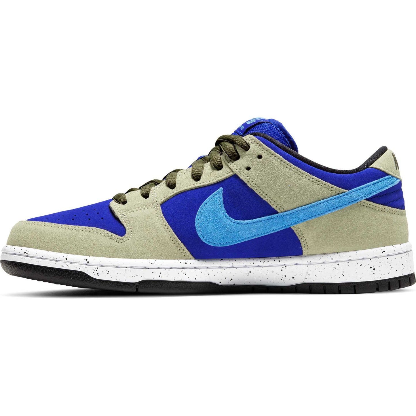 Nike SB Dunk Low Pro, celadon/coast - concord - black - Tiki Room Skateboards - 8