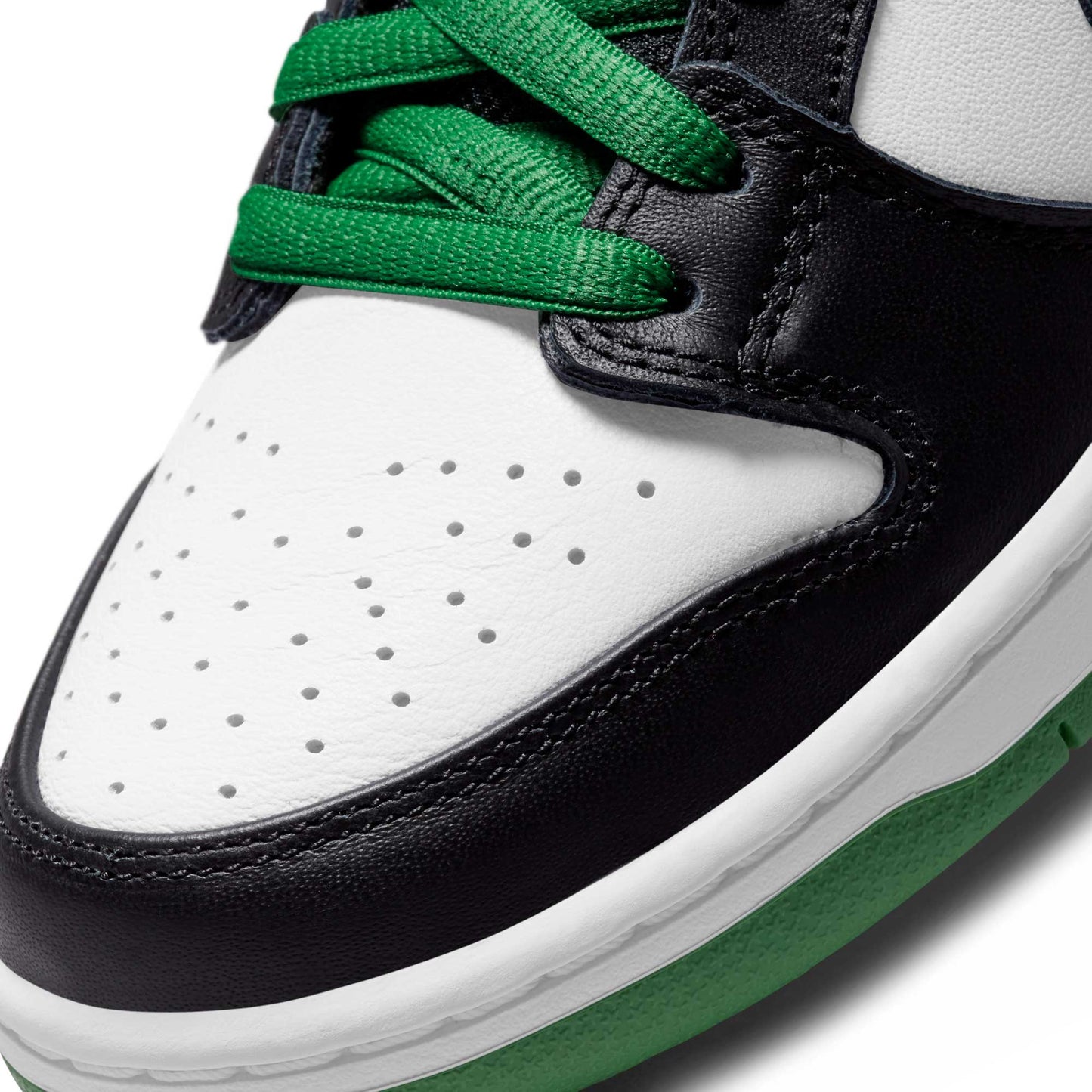 Nike SB Dunk Low Pro, classic green/black - white - classic green - Tiki Room Skateboards - 10