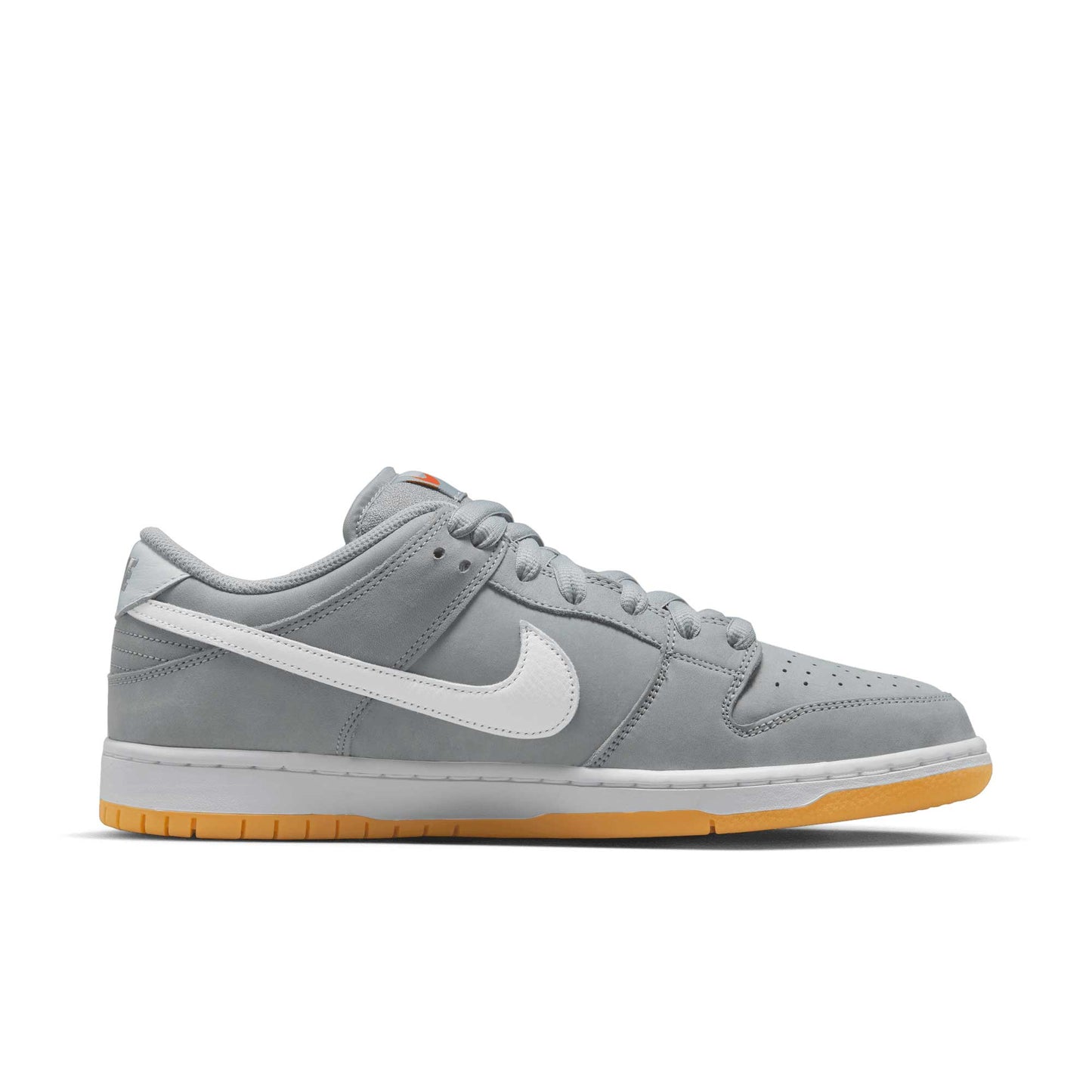 Nike SB Dunk Low Pro ISO, wolf grey/white - wolf grey - Tiki Room Skateboards - 8