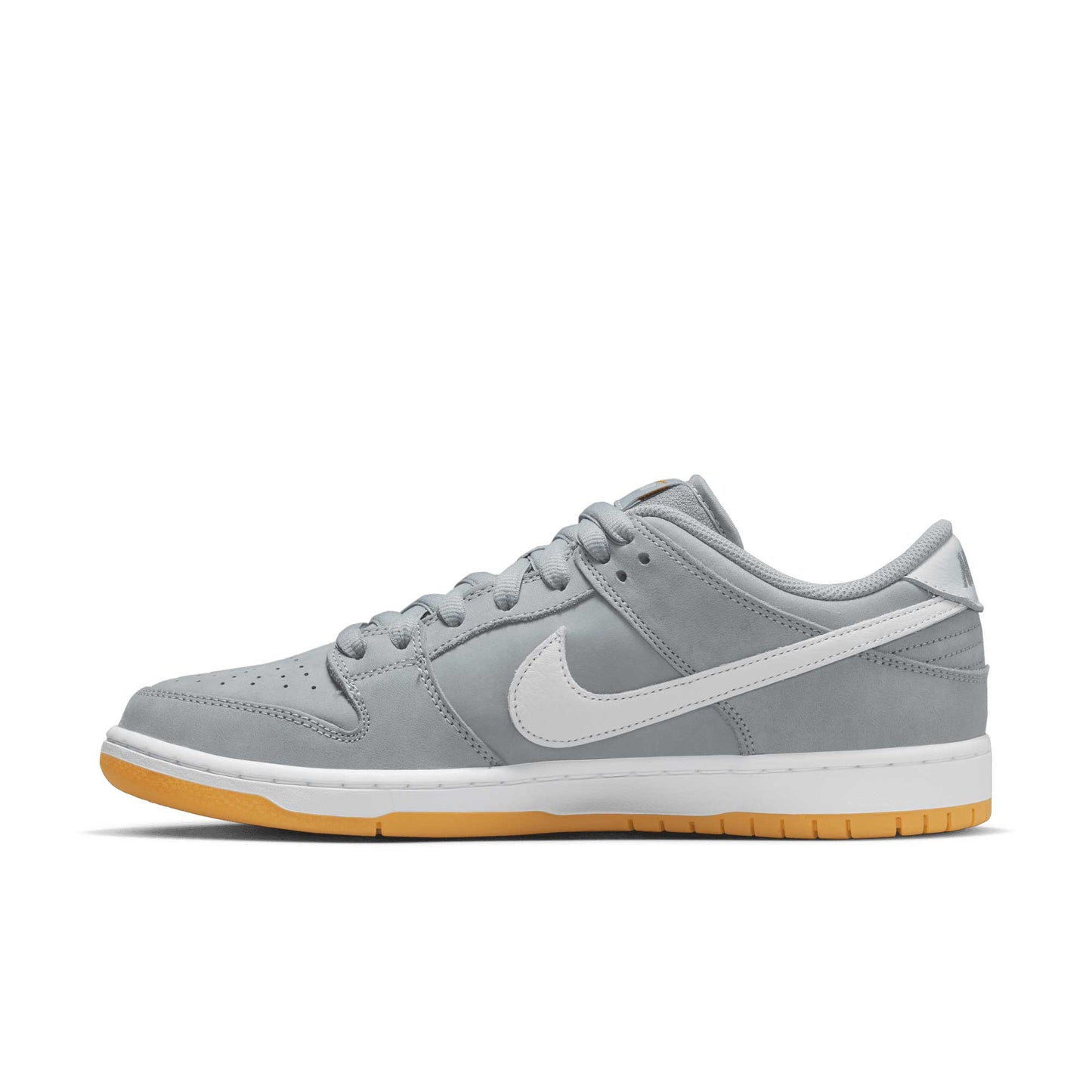 Nike SB Dunk Low Pro ISO, wolf grey/white - wolf grey - Tiki Room Skateboards - 9