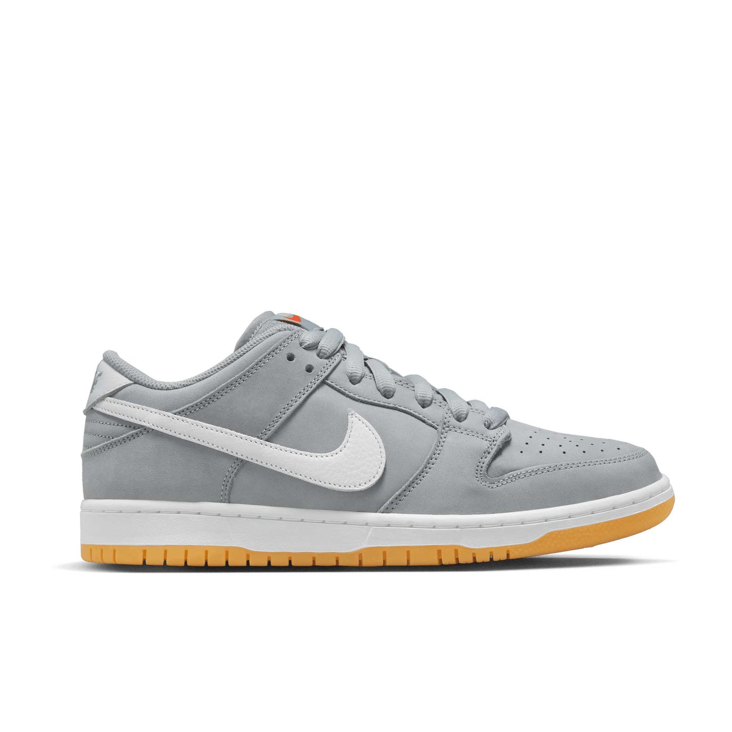 Nike SB Dunk Low Pro ISO, wolf grey/white - wolf grey - Tiki Room Skateboards - 1
