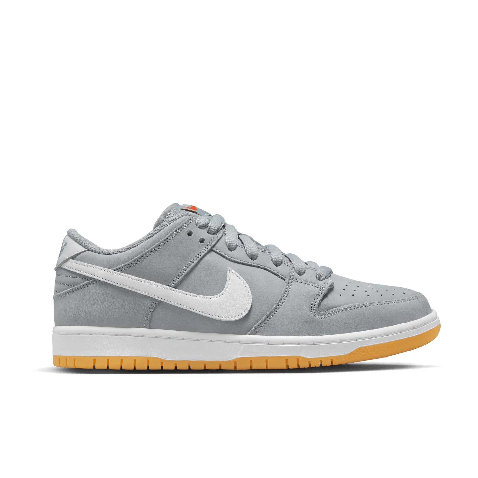 Nike SB Dunk Low Pro ISO, wolf grey/white - wolf grey - Tiki Room Skateboards - 1