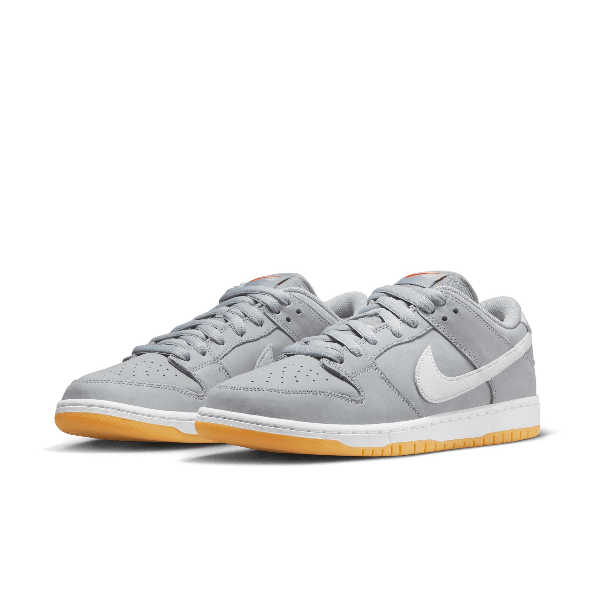 Nike SB Dunk Low Pro ISO, wolf grey/white - wolf grey - Tiki Room Skateboards - 2
