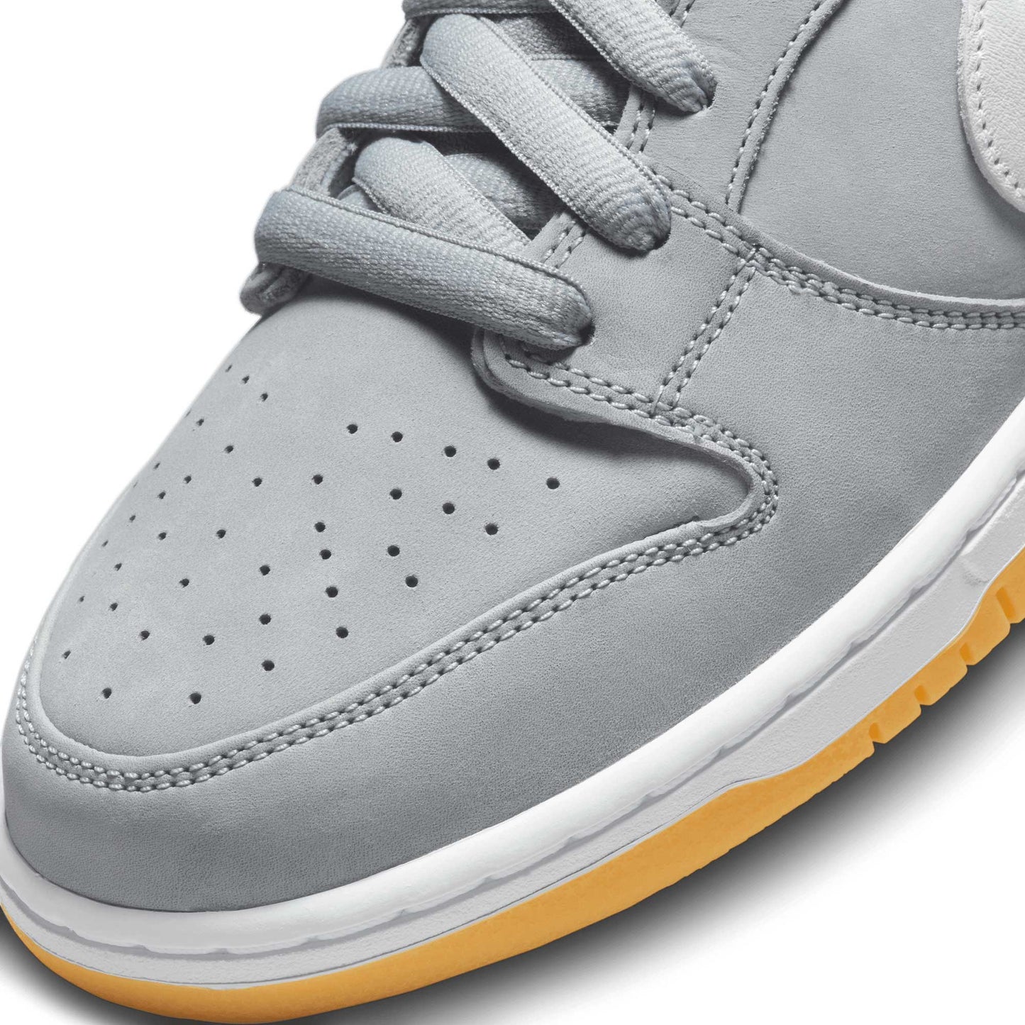 Nike SB Dunk Low Pro ISO, wolf grey/white - wolf grey - Tiki Room Skateboards - 6