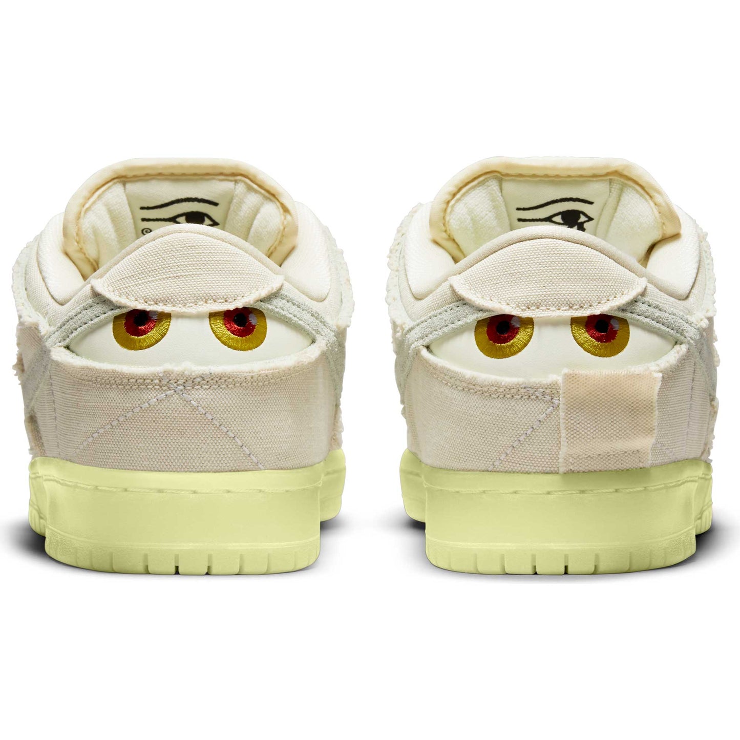 Nike SB Dunk Low Pro Premium, coconut milk/seafoam - yellow strike - Tiki Room Skateboards - 5