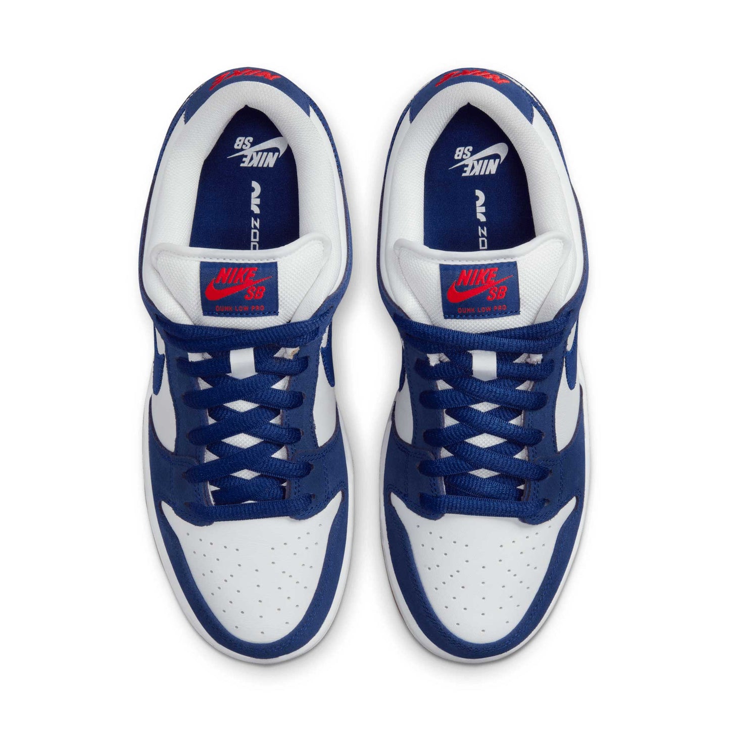 Nike SB Dunk Low Pro Premium, deep royal blue/deep royal blue - white - Tiki Room Skateboards - 5