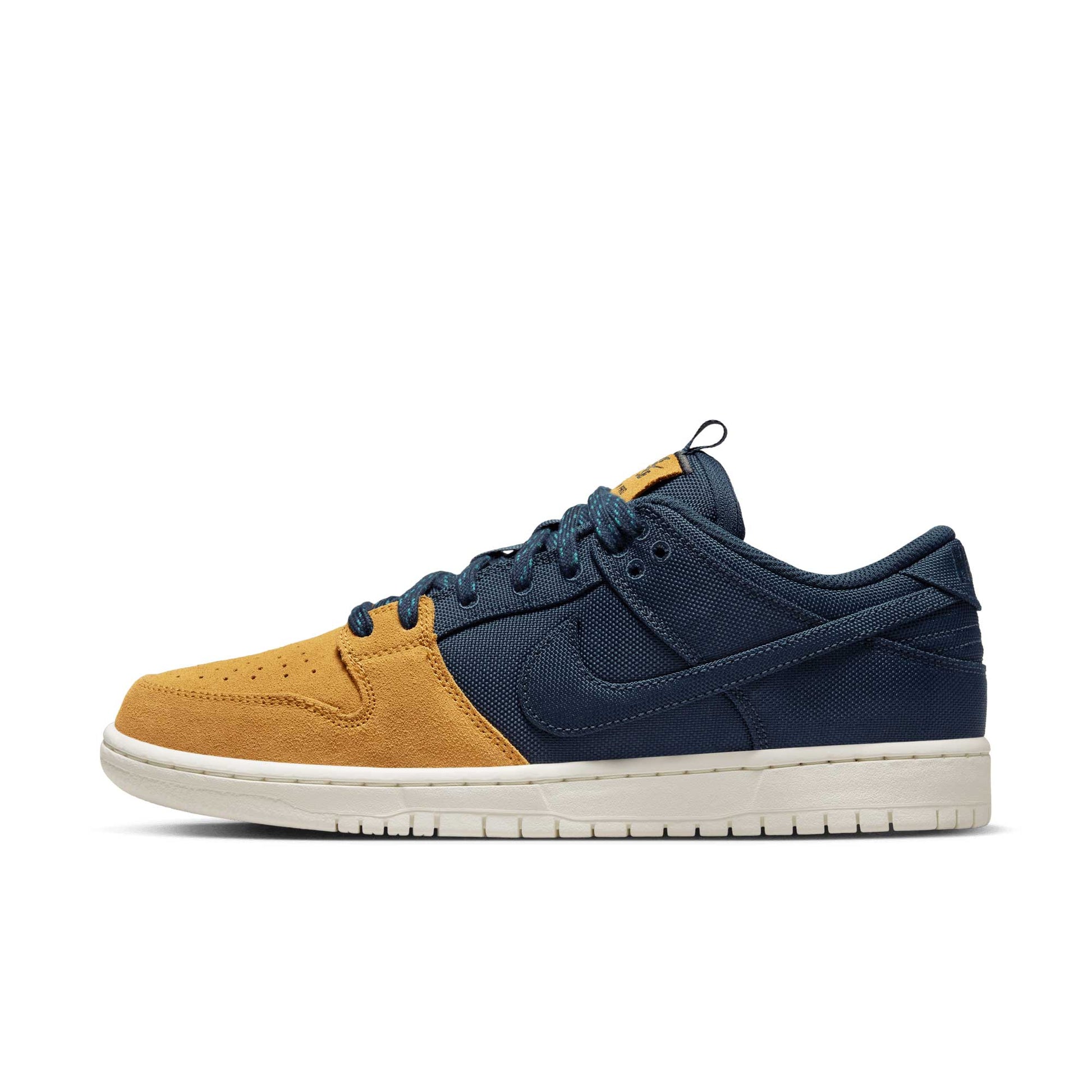 Nike SB Dunk Low Pro Premium, midnight navy/midnight navy - desert ochre - Tiki Room Skateboards - 9
