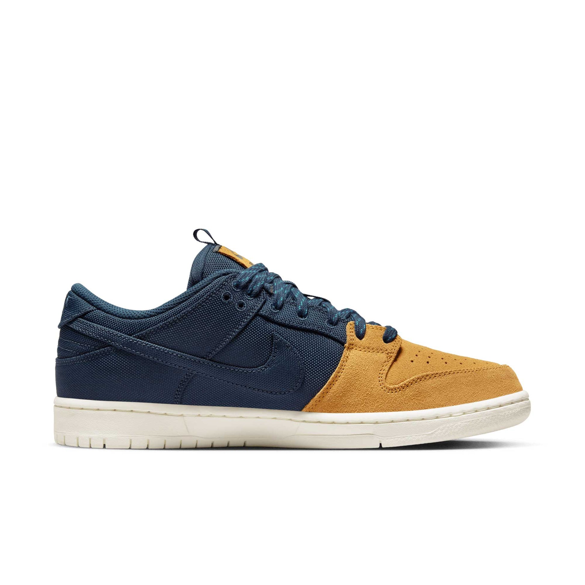 Nike SB Dunk Low Pro Premium, midnight navy/midnight navy - desert ochre - Tiki Room Skateboards - 11